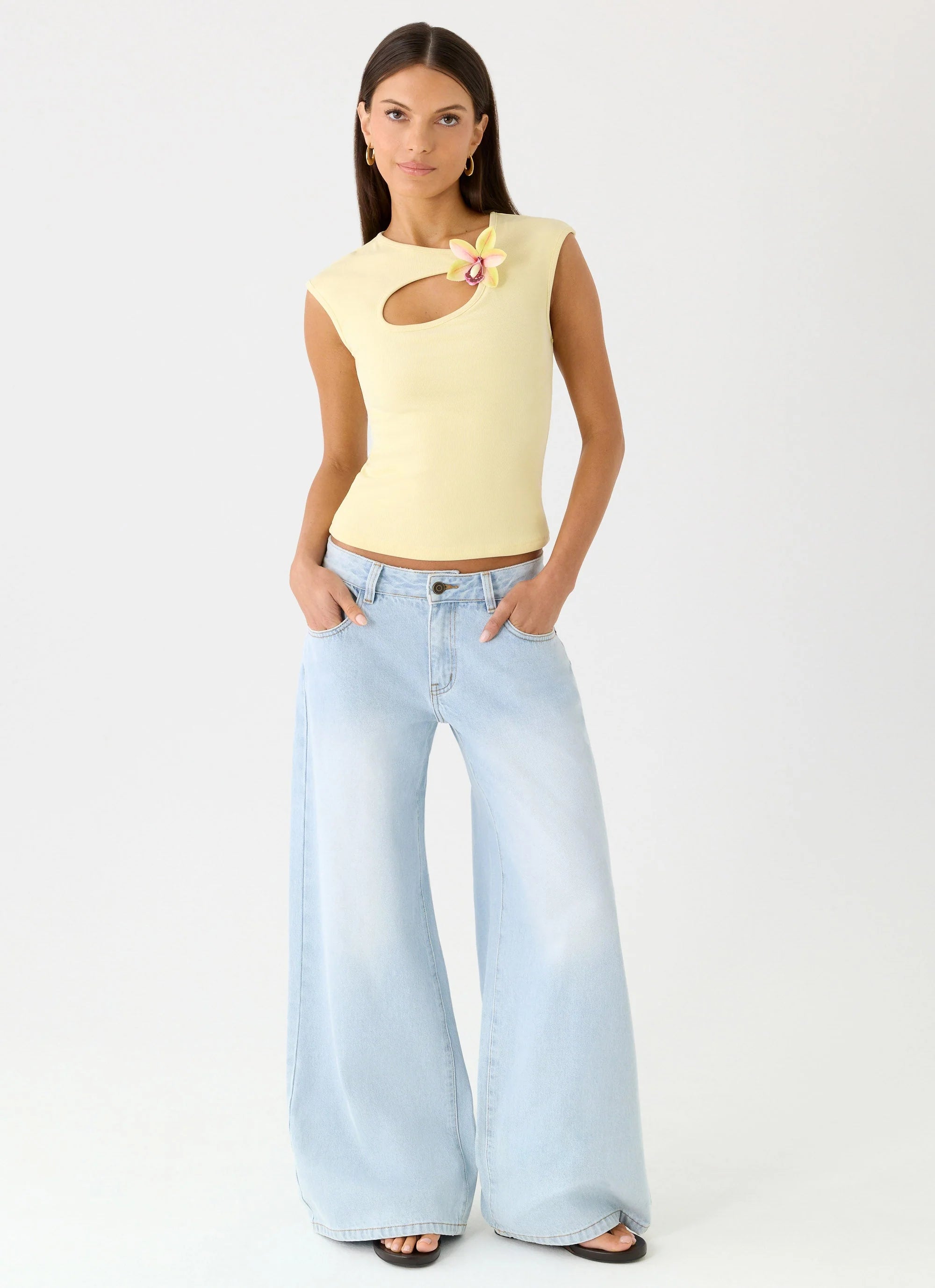 Luxie Top - Yellow