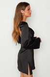 Marienne Black Mini Dress