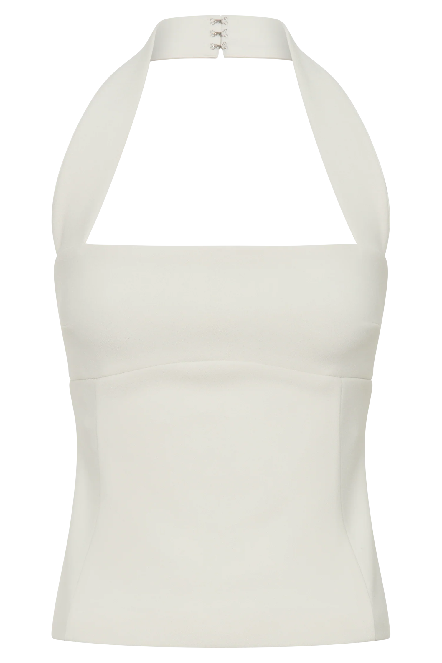 Amelita Suiting Halter Top Ivory