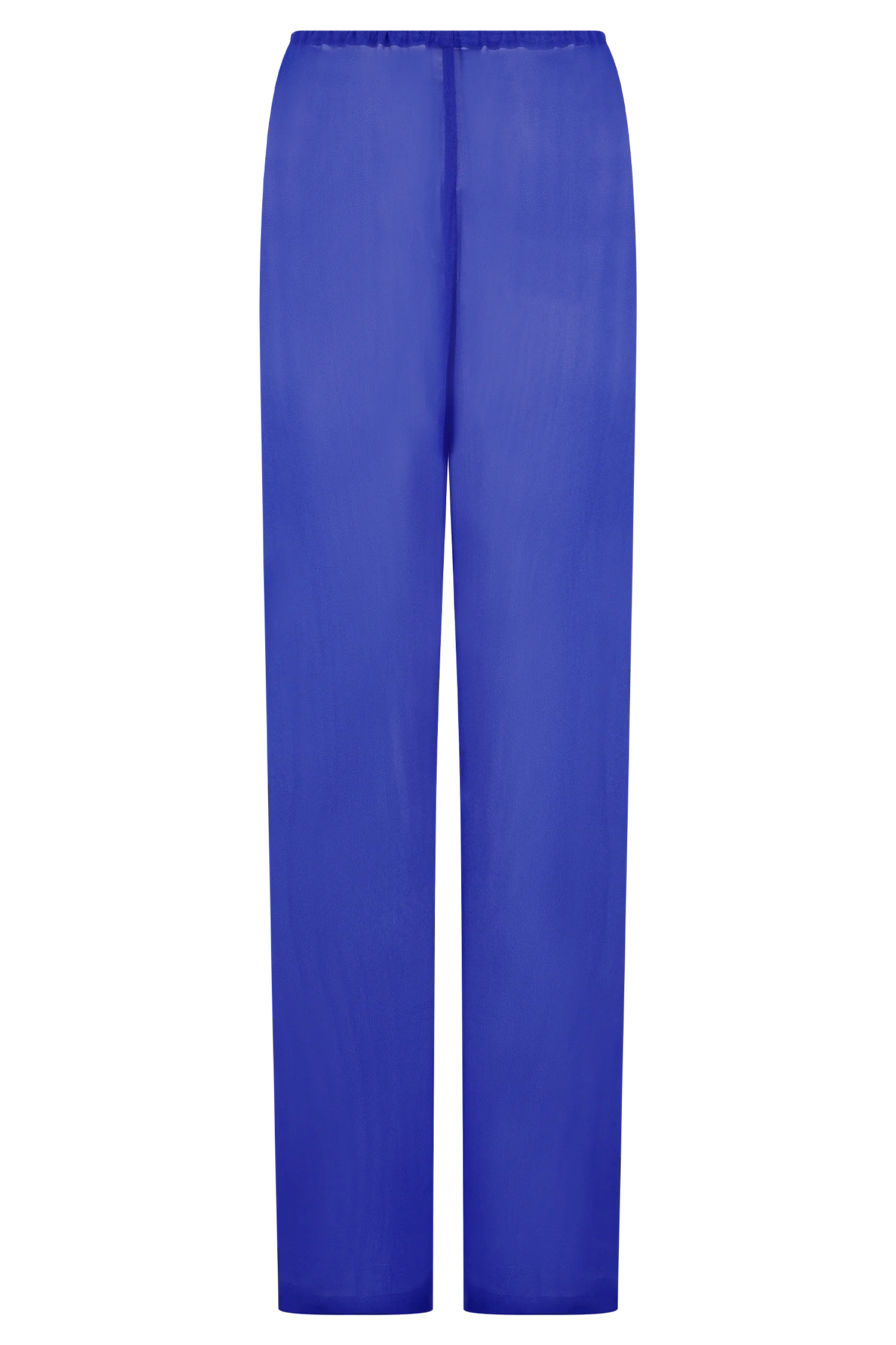 Tonya Sheer Straight Leg Pant Cobalt Blue