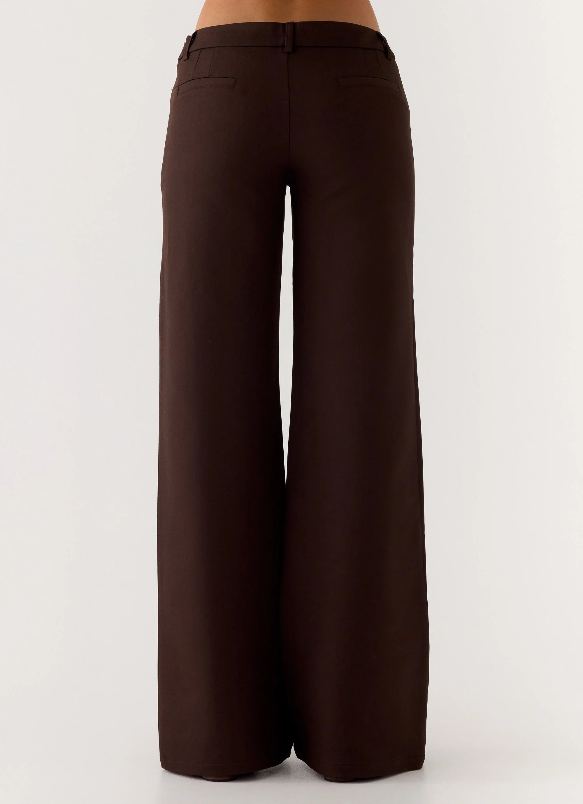 Hot as Ice Low Rise Pants Chocolate