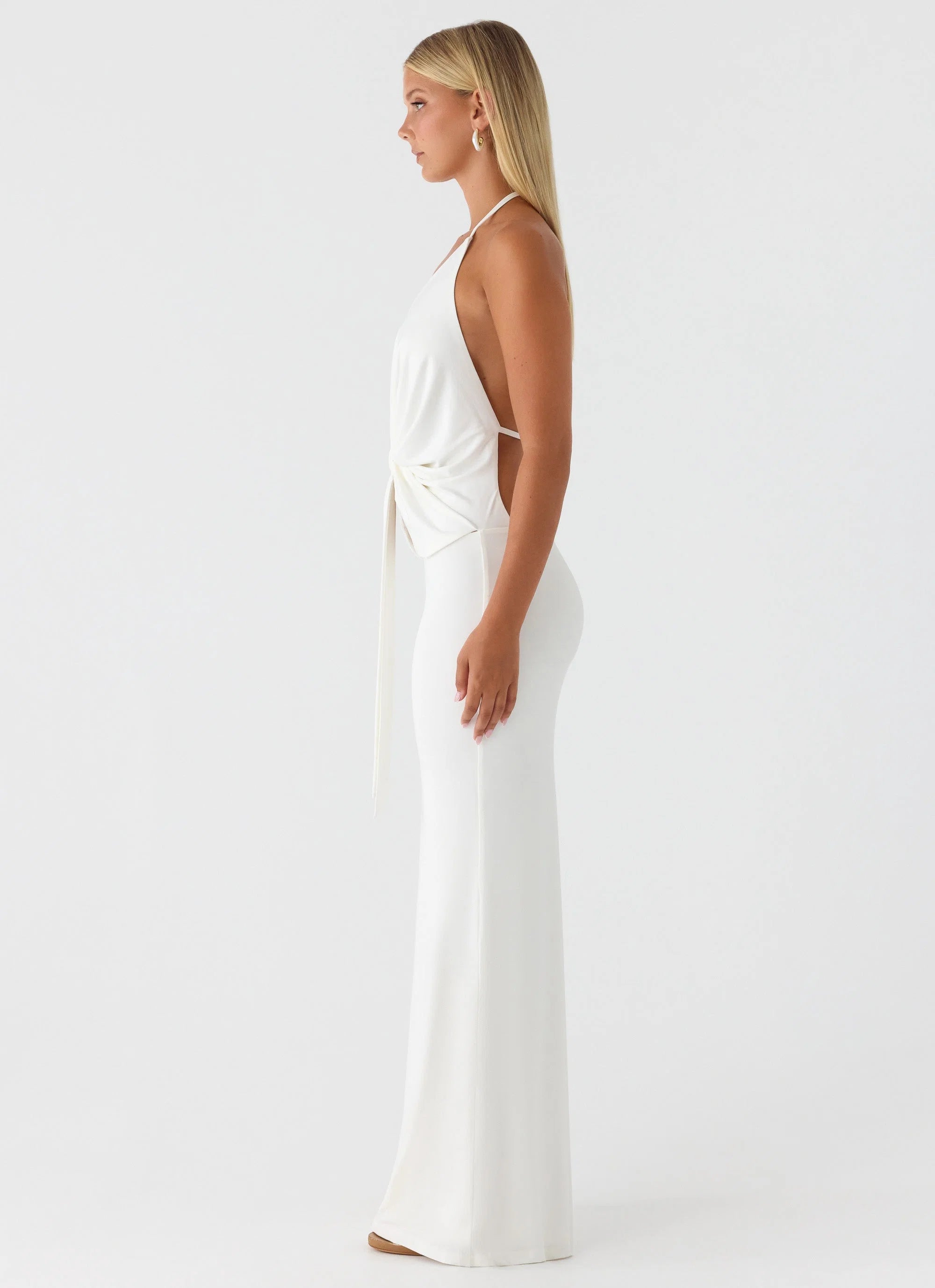 Undercover Maxi Dress White