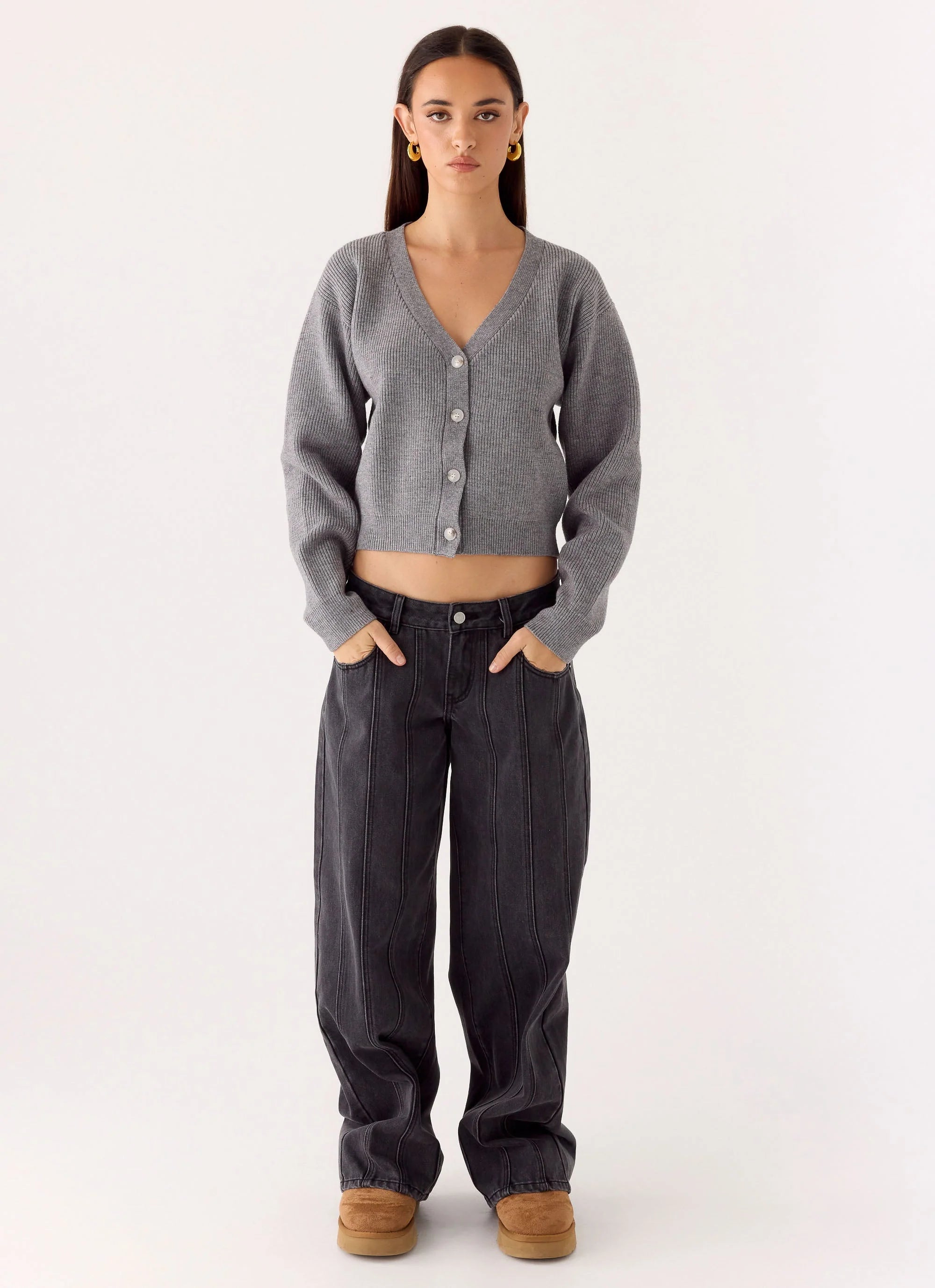 Orla Knit Sweater Grey