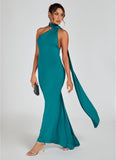 Women Sexy Backless Dress Bodycon Sleeveless Open Back Maxi Dress Formal Cocktail Wedding Guest