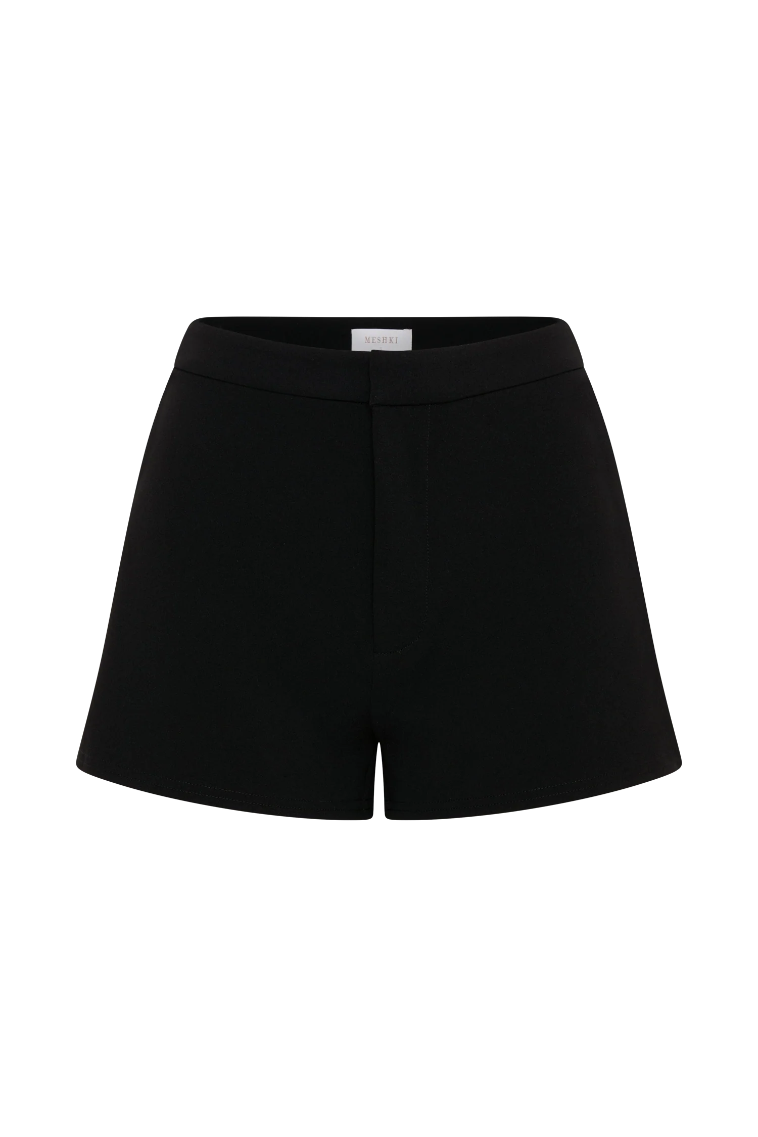 Blanca Stretch Crepe Shorts Black