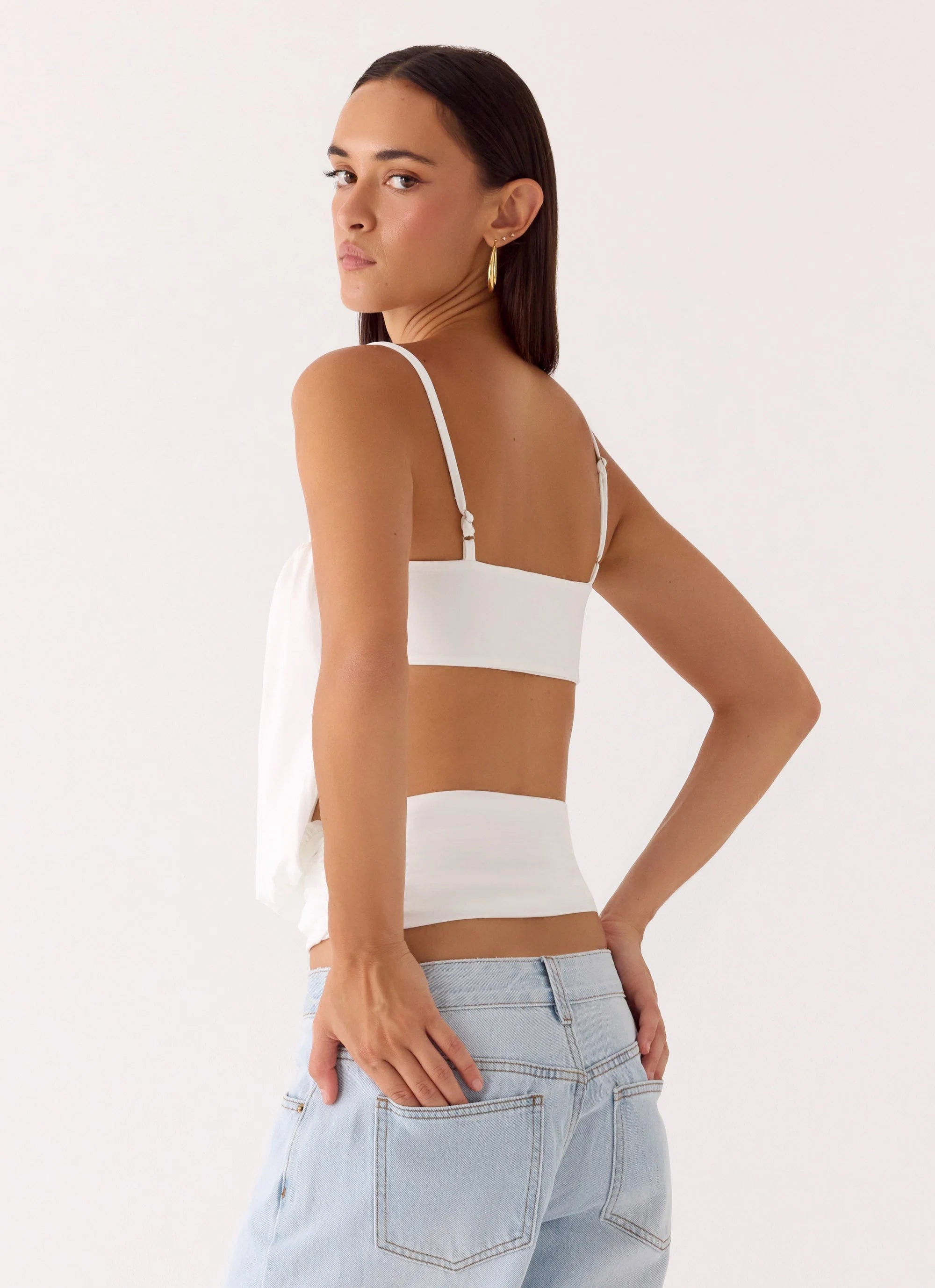Final Touch Top - Ivory