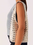 Rocky Shoulder Bag Ivory