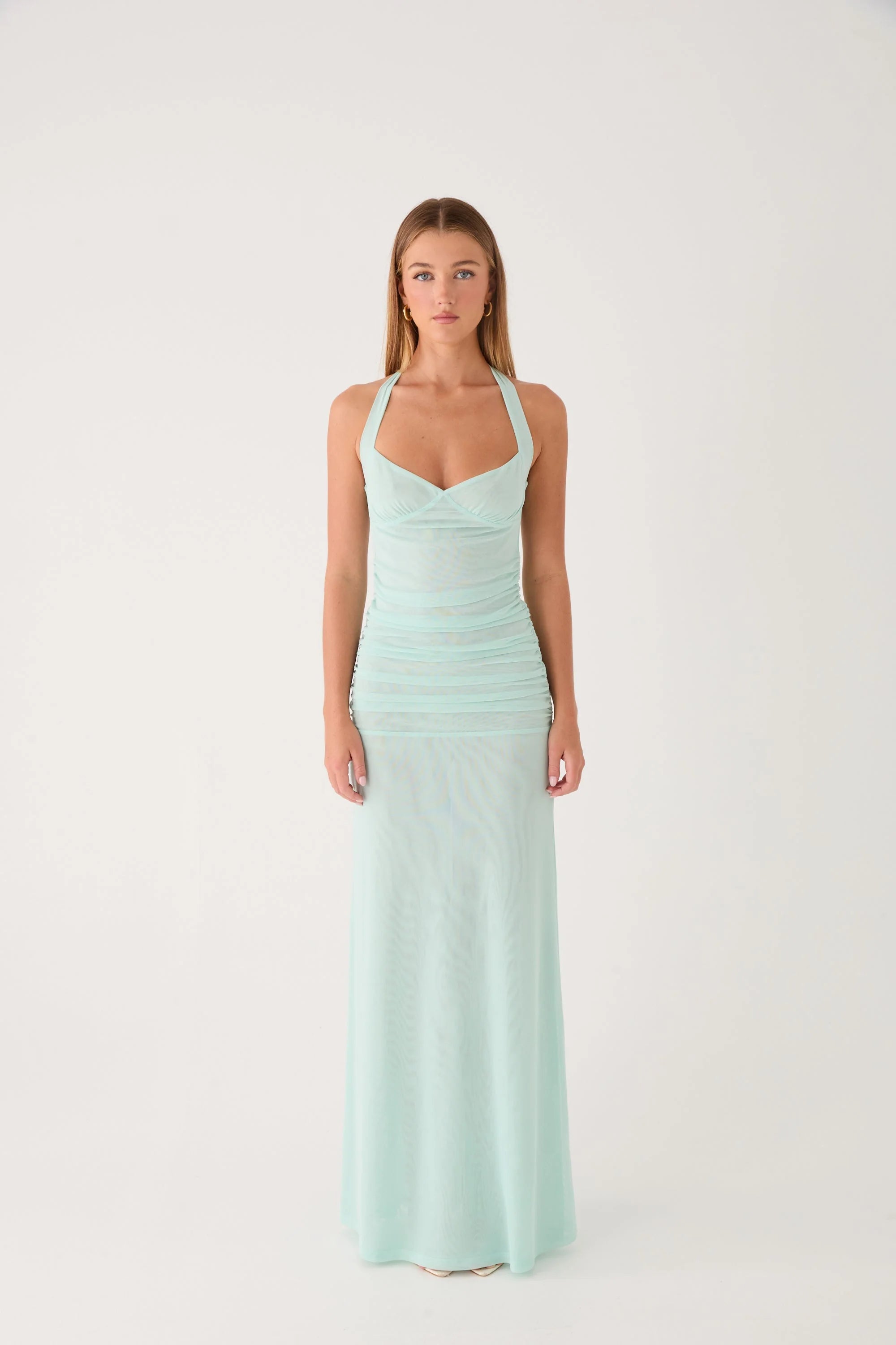 Mirabella Maxi Dress - Aqua