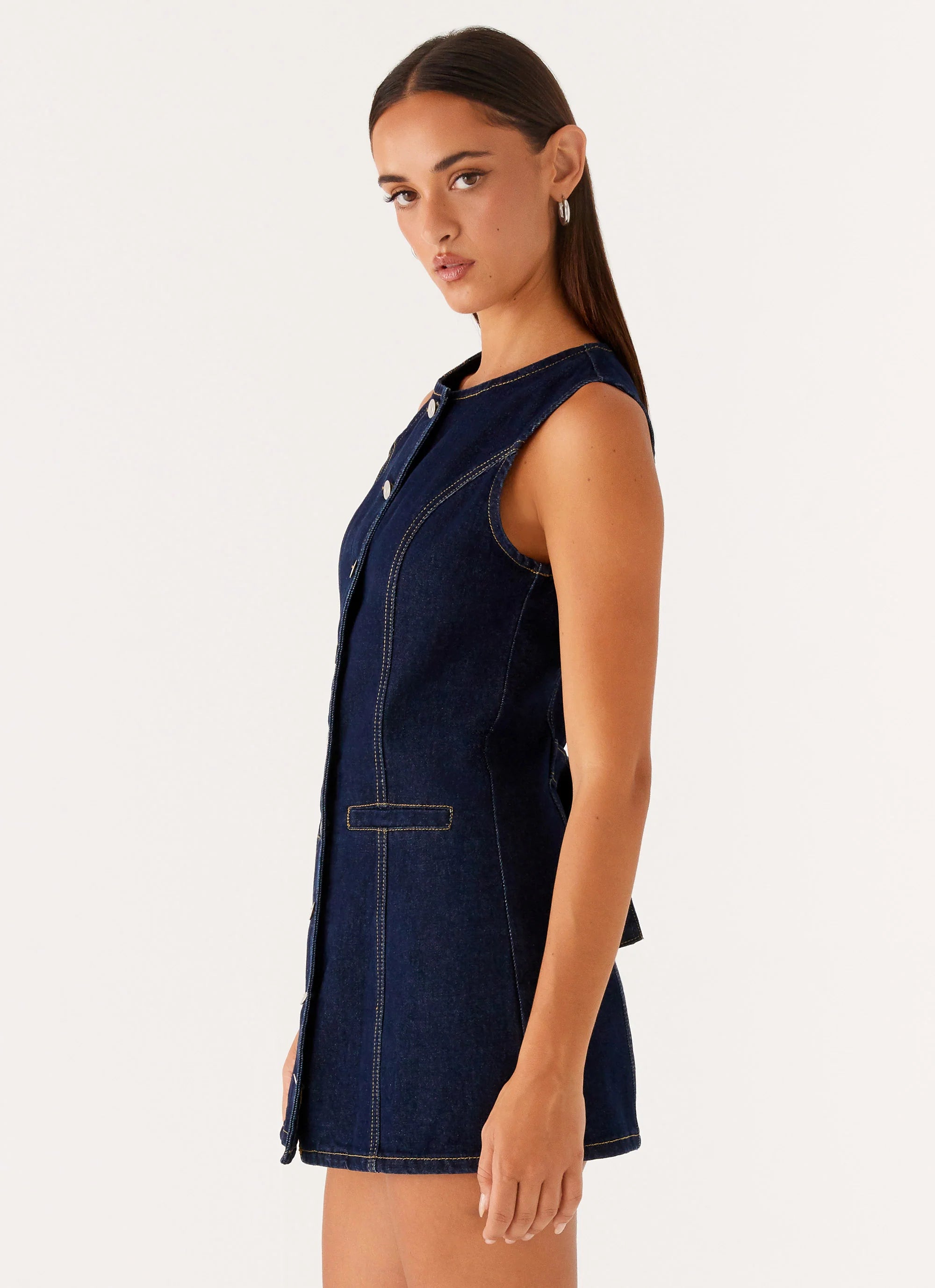 Dolton Mini Dress Indigo