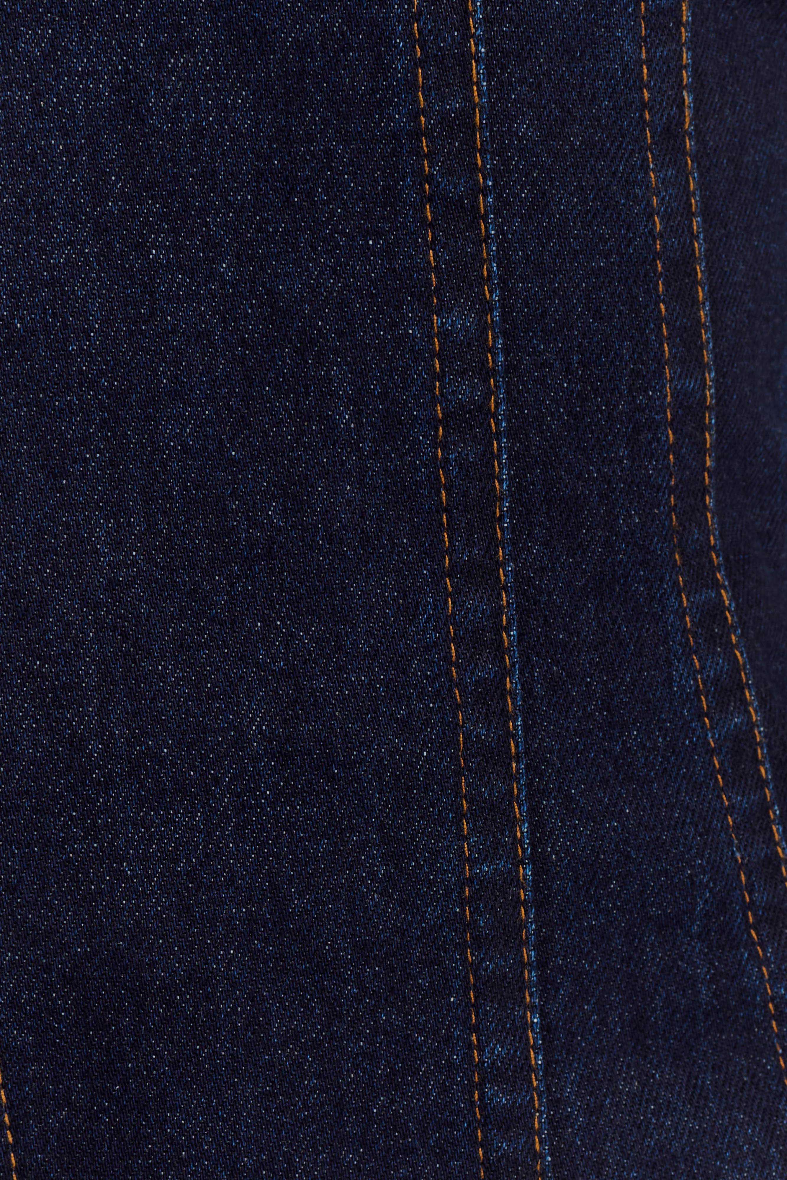 Meadow Denim Corset Halter Top Indigo Blue