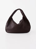 Oriona Woven Bag Chocolate