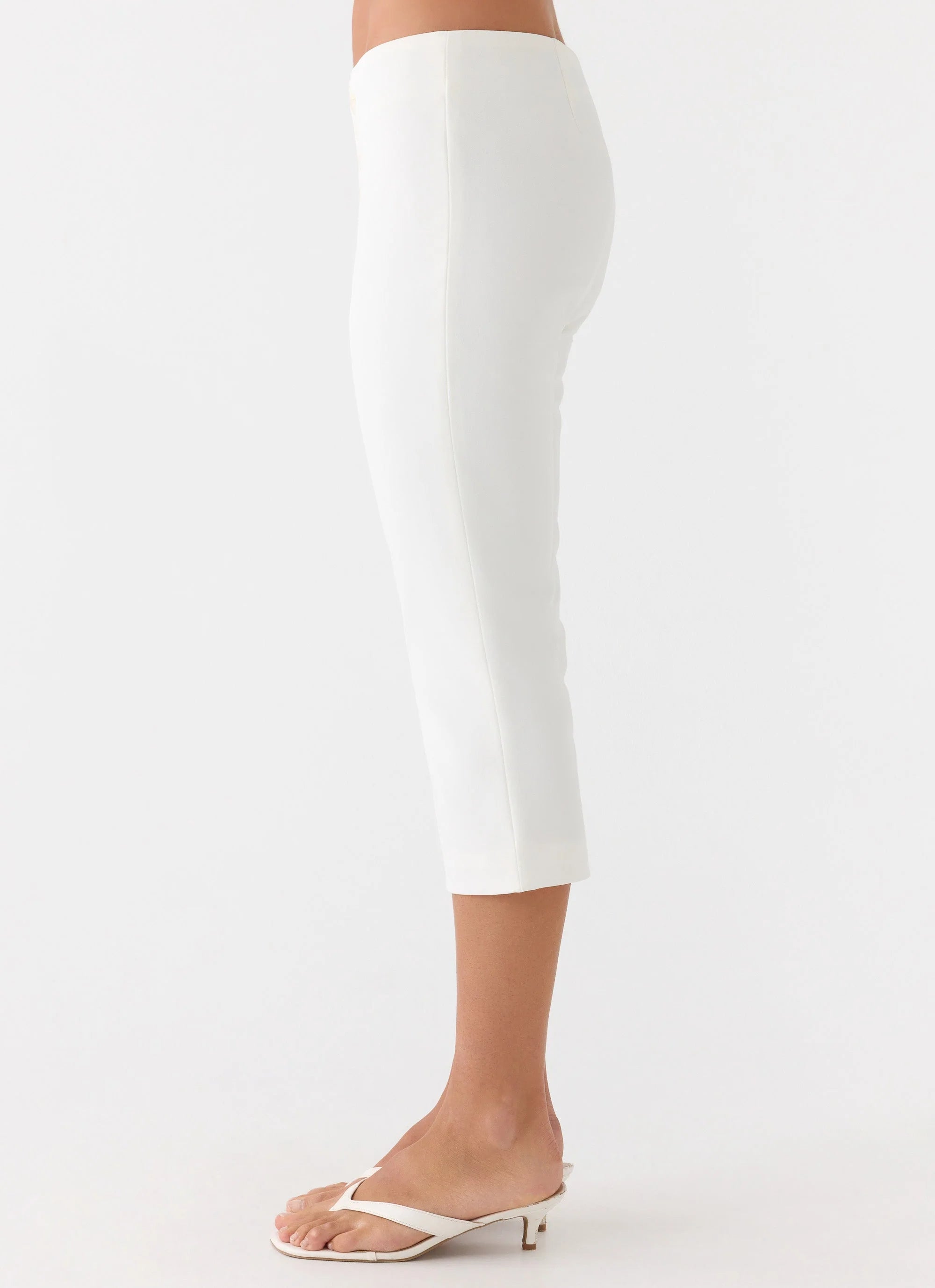 Andrea Pants - White