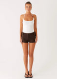 Palm Beach Top Ivory