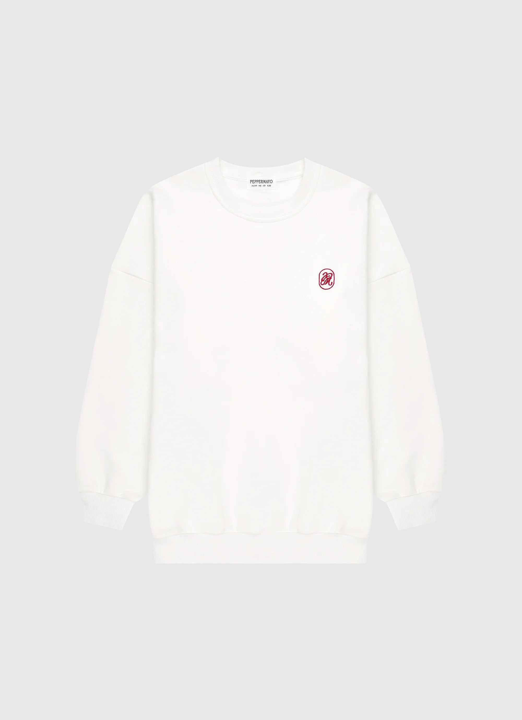 Signature Oversized Sweatshirt Ivory