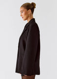 Kingston Oversized Blazer Black
