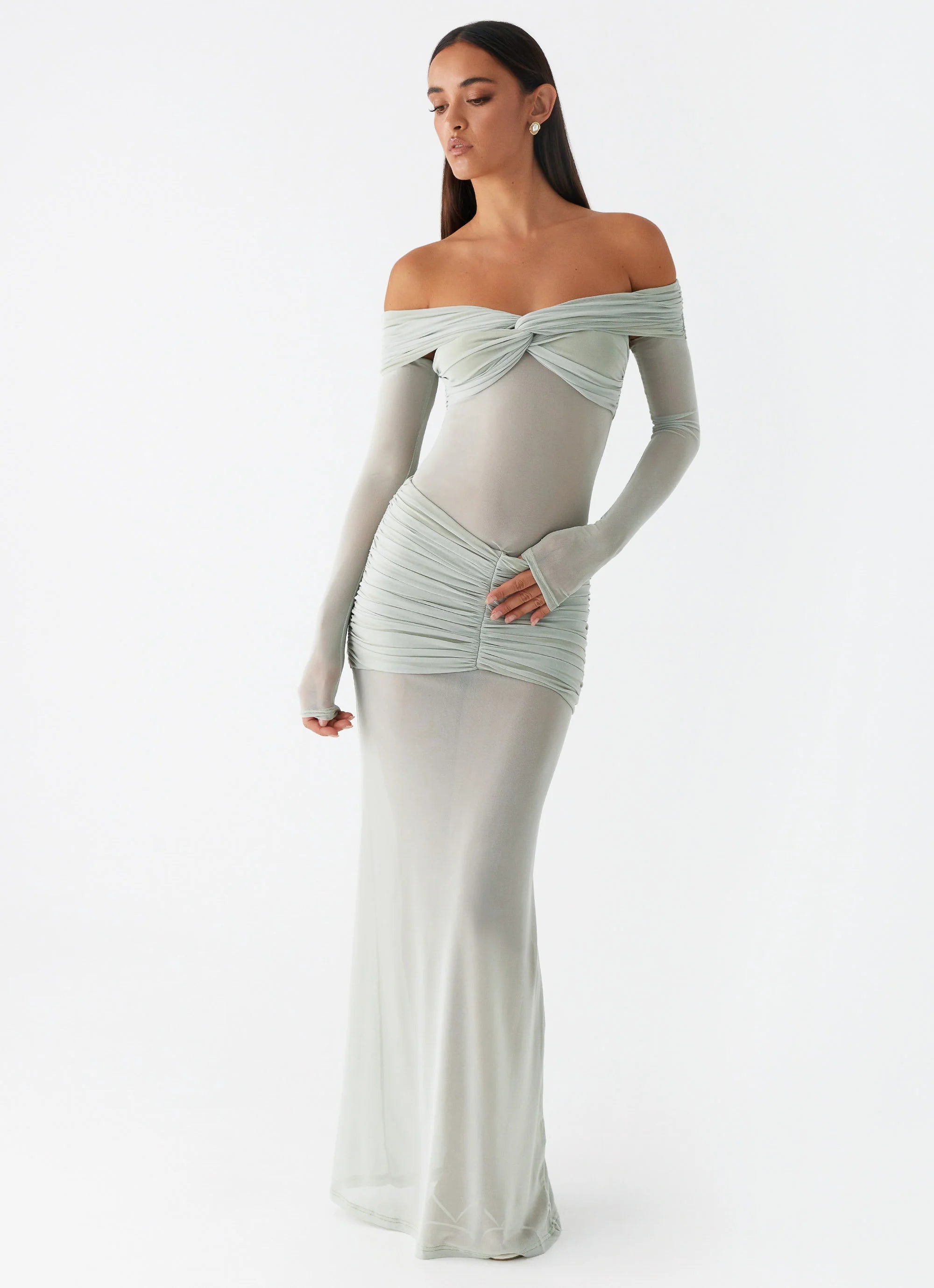 Mercy Maxi Dress Sage