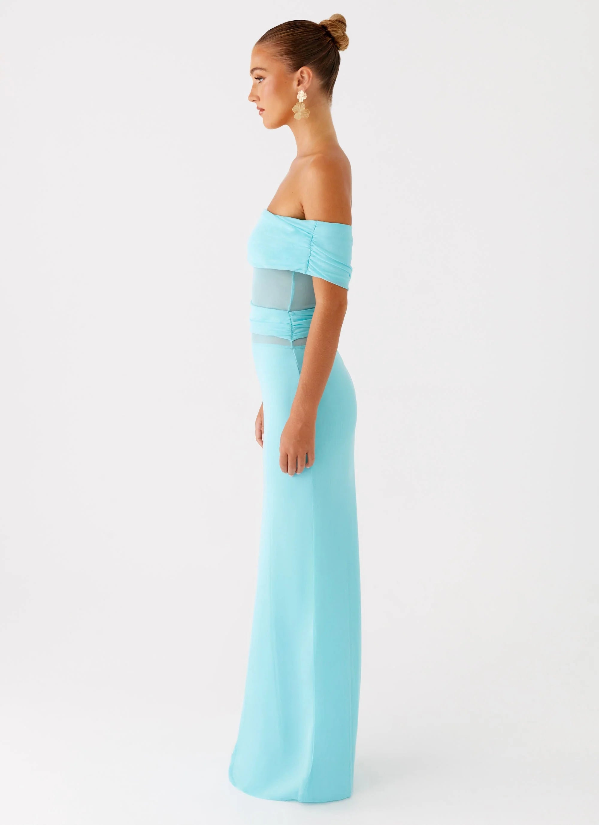 Lumi Maxi Dress Turquoise