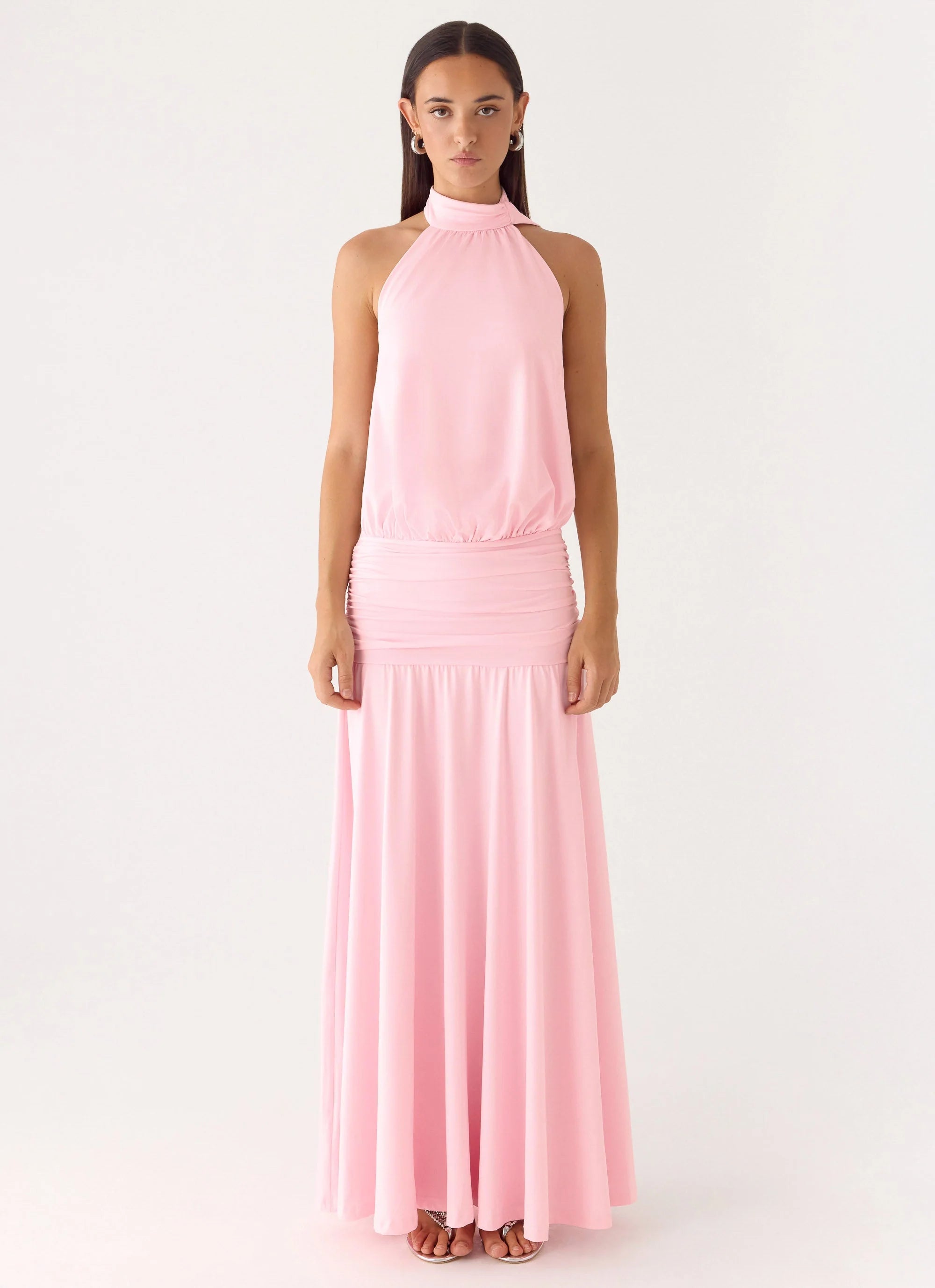 Last Forever Maxi Dress Baby Pink