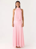 Last Forever Maxi Dress Baby Pink