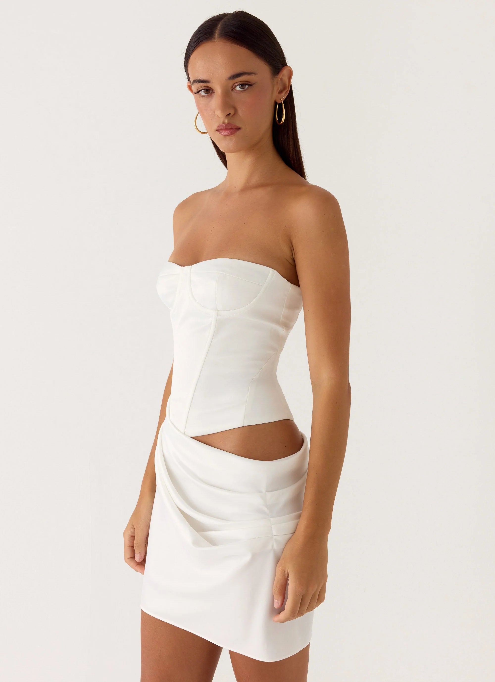 Cosmala Mini Dress White