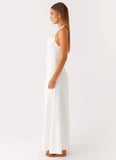 Jovanni Maxi Dress White