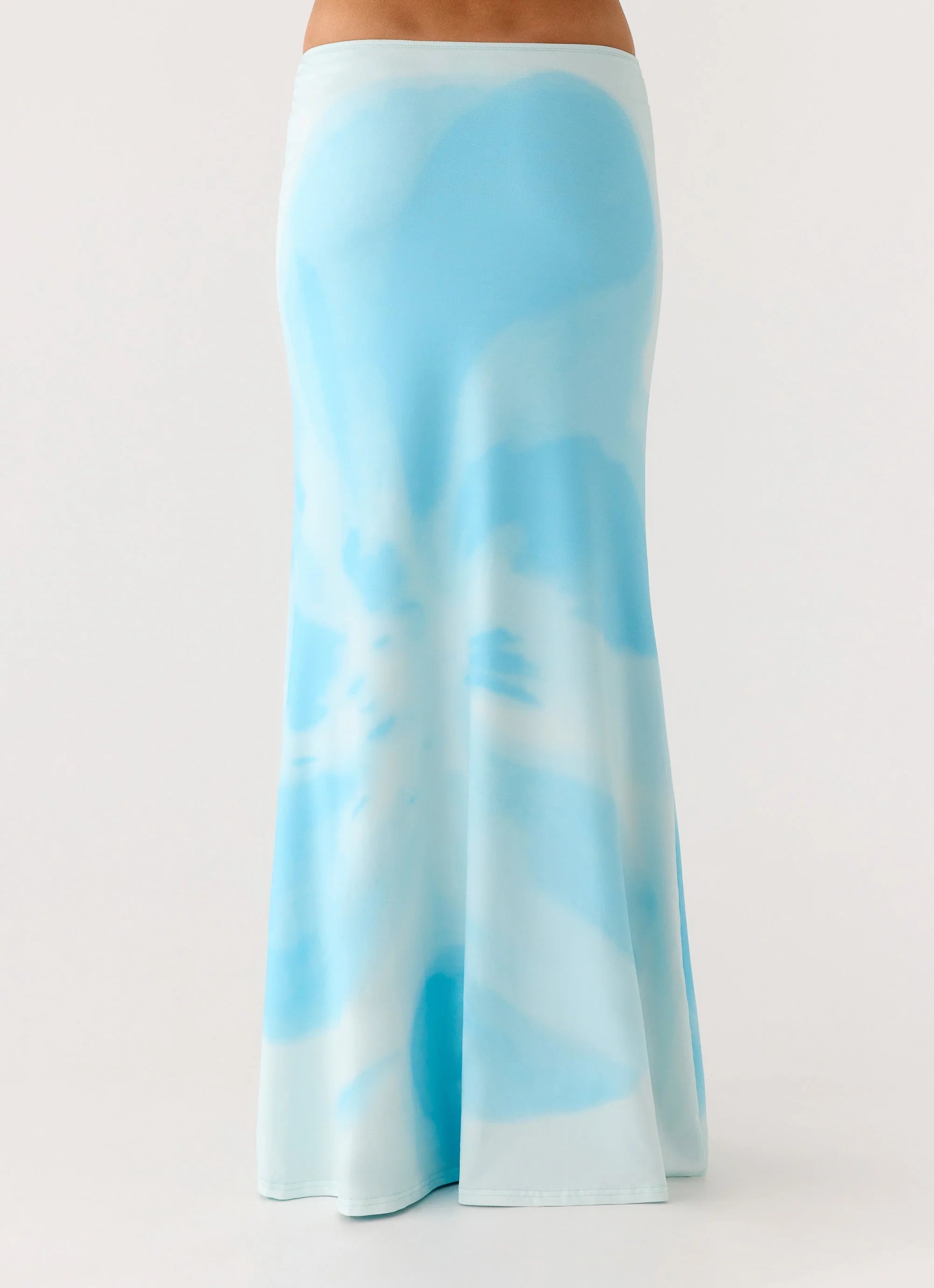 Moka Maxi Skirt Blooming Blue