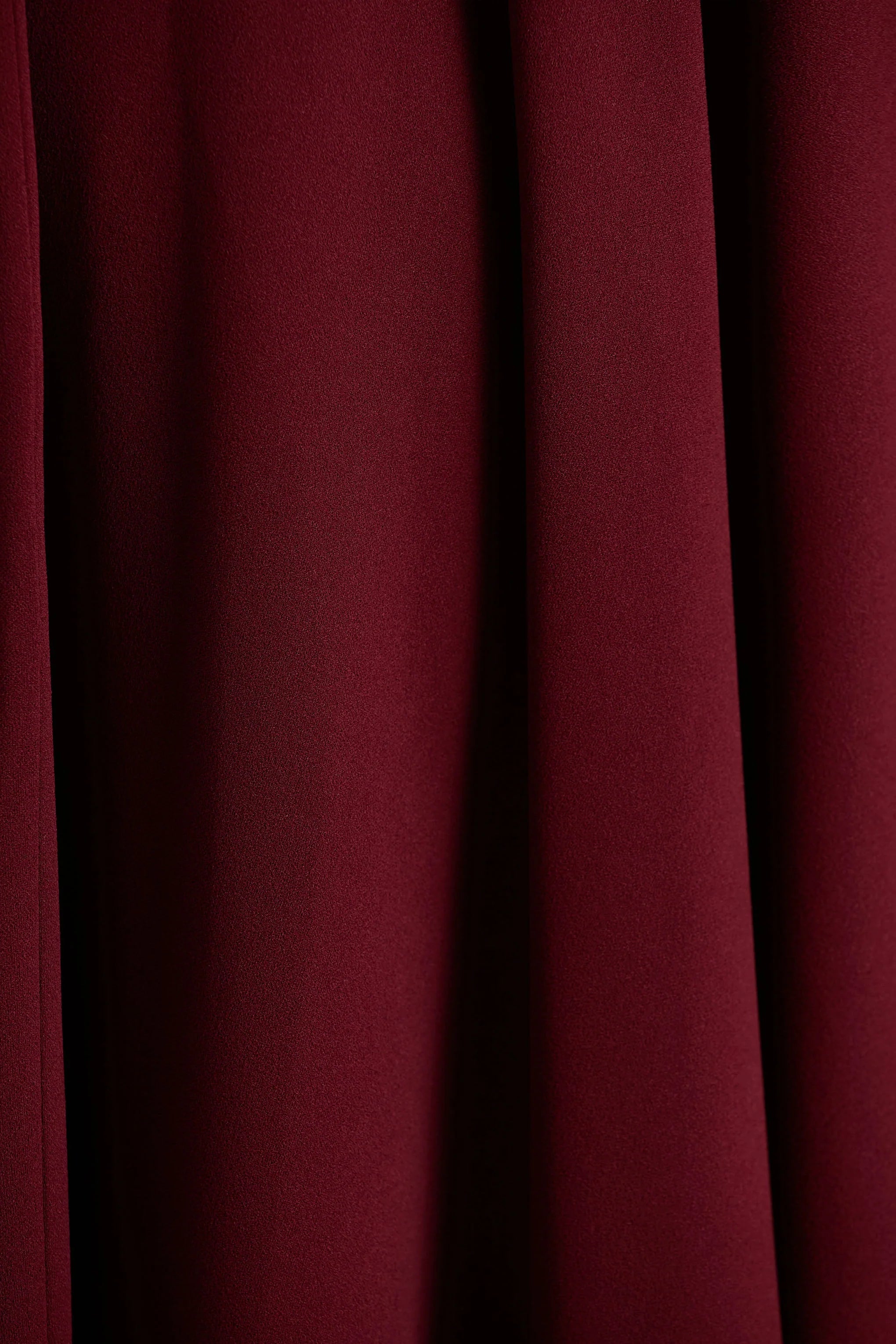 Scarlett Burgundy Square Neck Maxi Dress