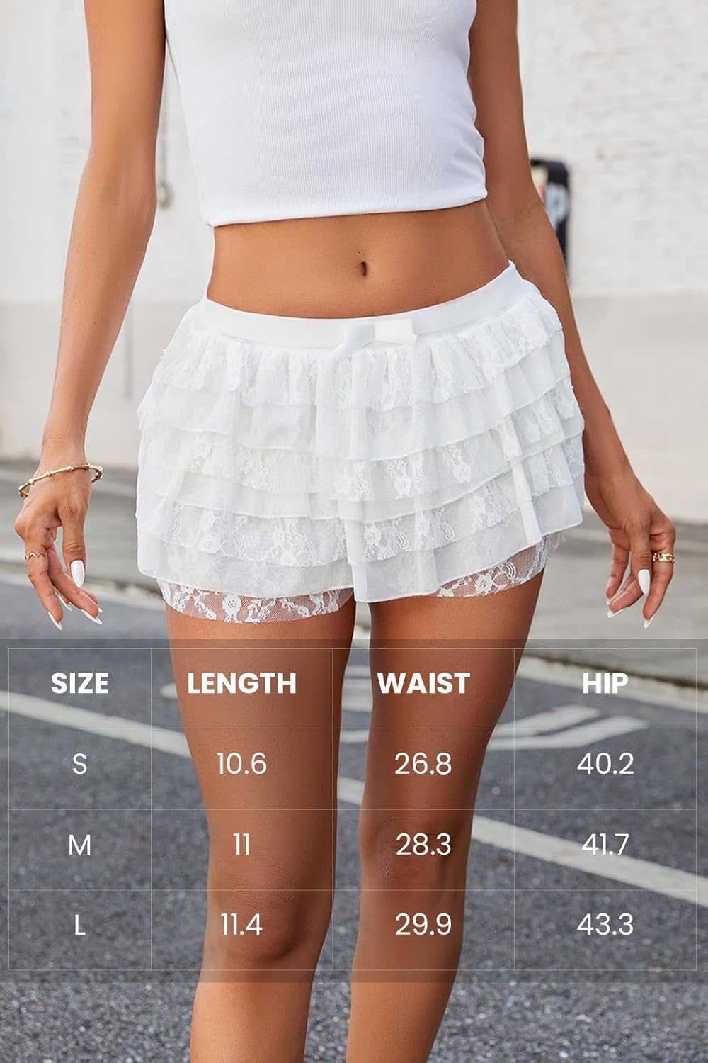 Women Ruffle Shorts Lolita Bloomers Y2k Fairy Lace Layered Pumpkin Pants Sweet Cute Panties