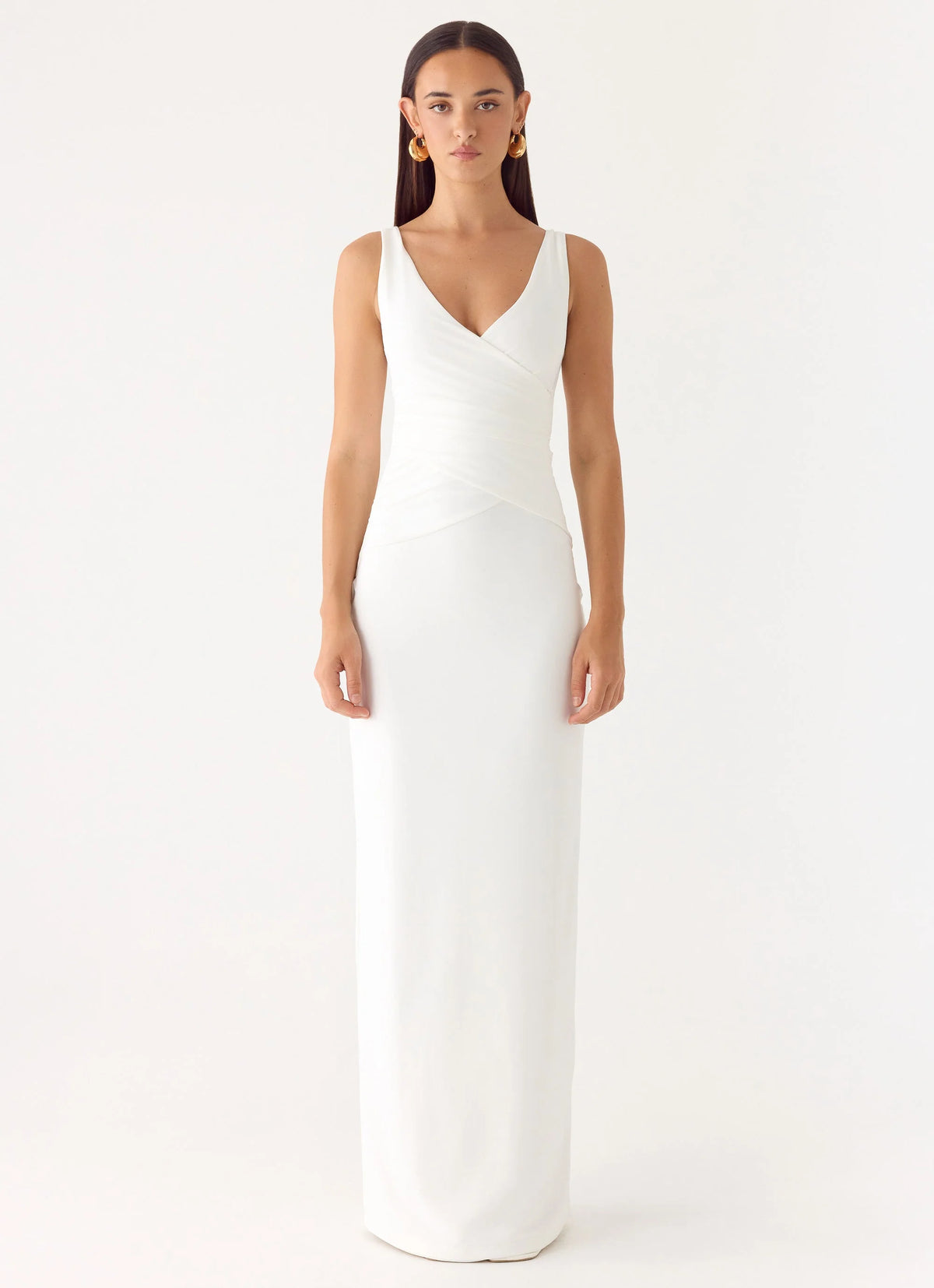 Nerine Maxi Dress White