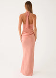Kiyah Maxi Dress - Peach