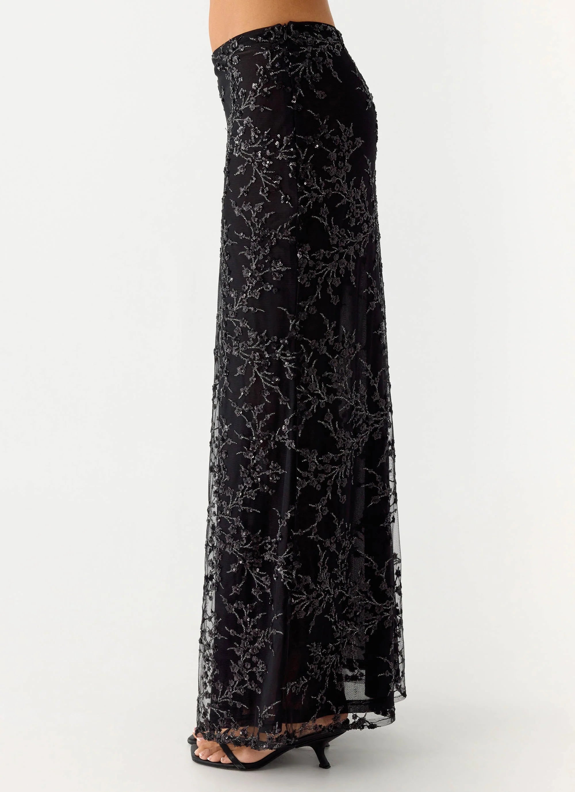 Moodlight Maxi Skirt Black