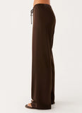 Deacon Low Rise Pants Chocolate