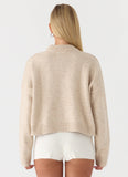 Cornelia Button Up Jumper Oatmeal