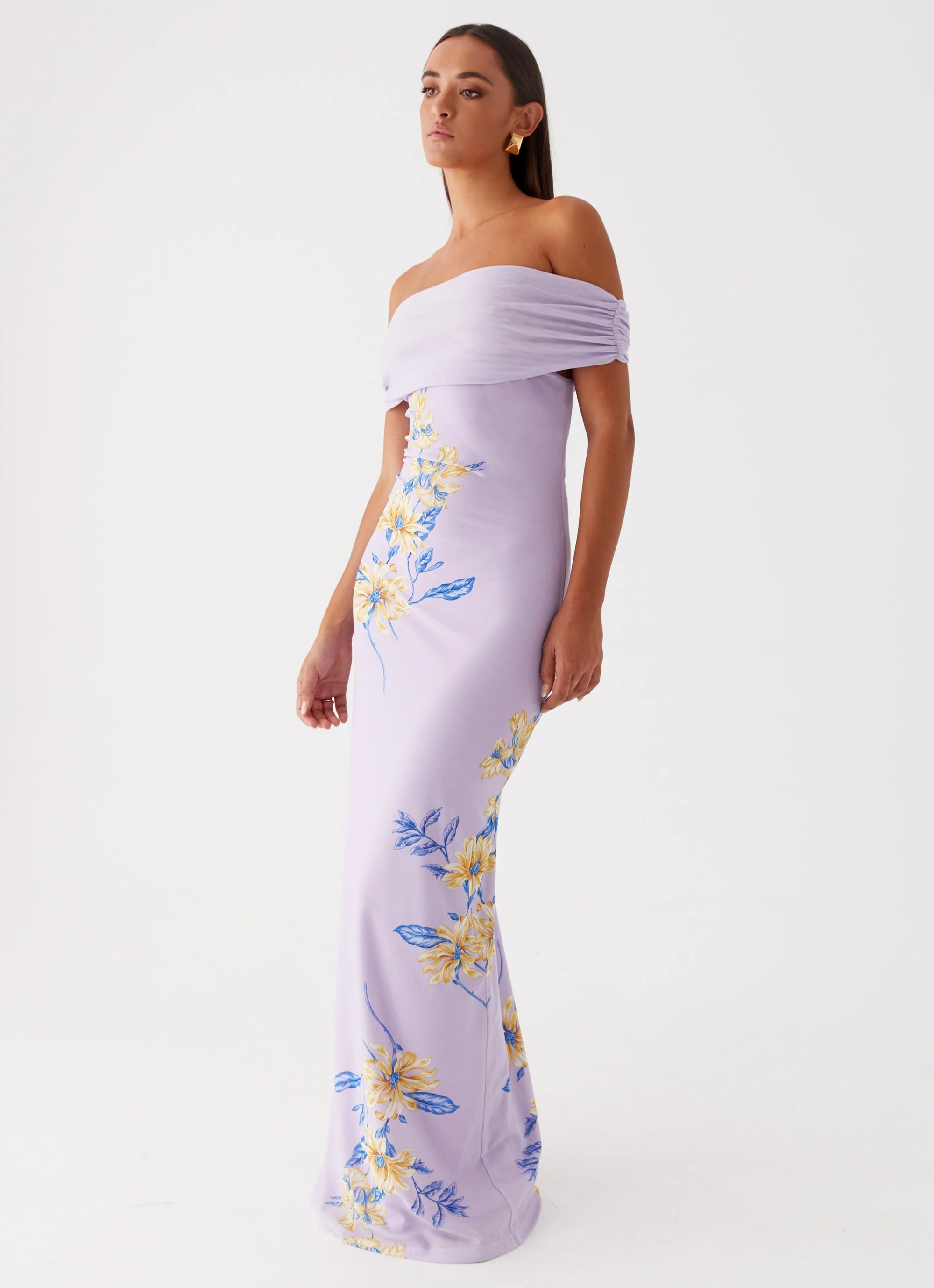 Yvonne Maxi Dress Lavender