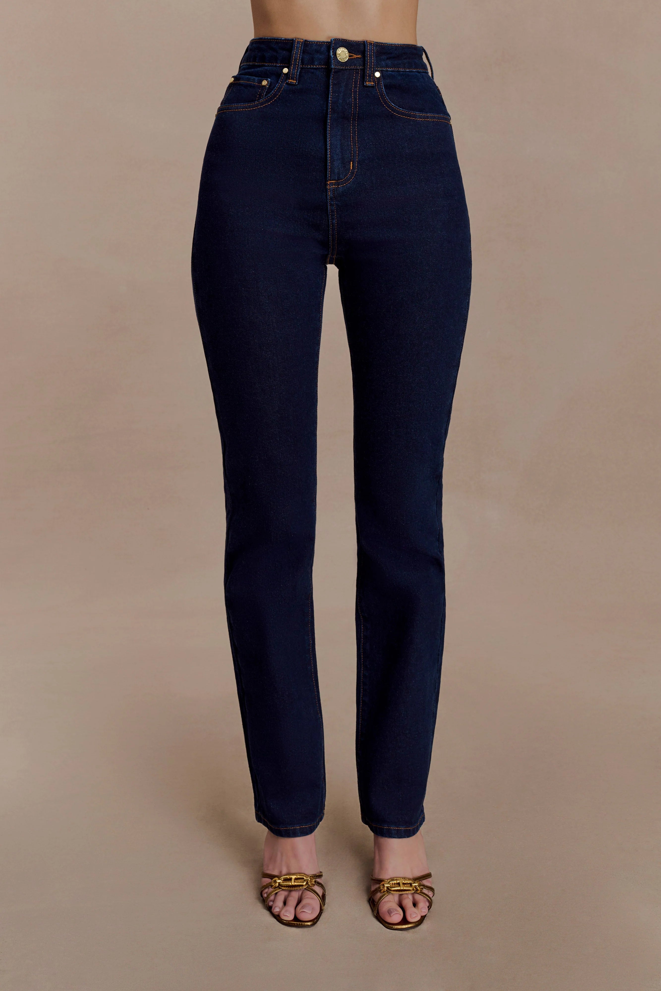 Janessa Skinny Denim Jeans Indigo Blue