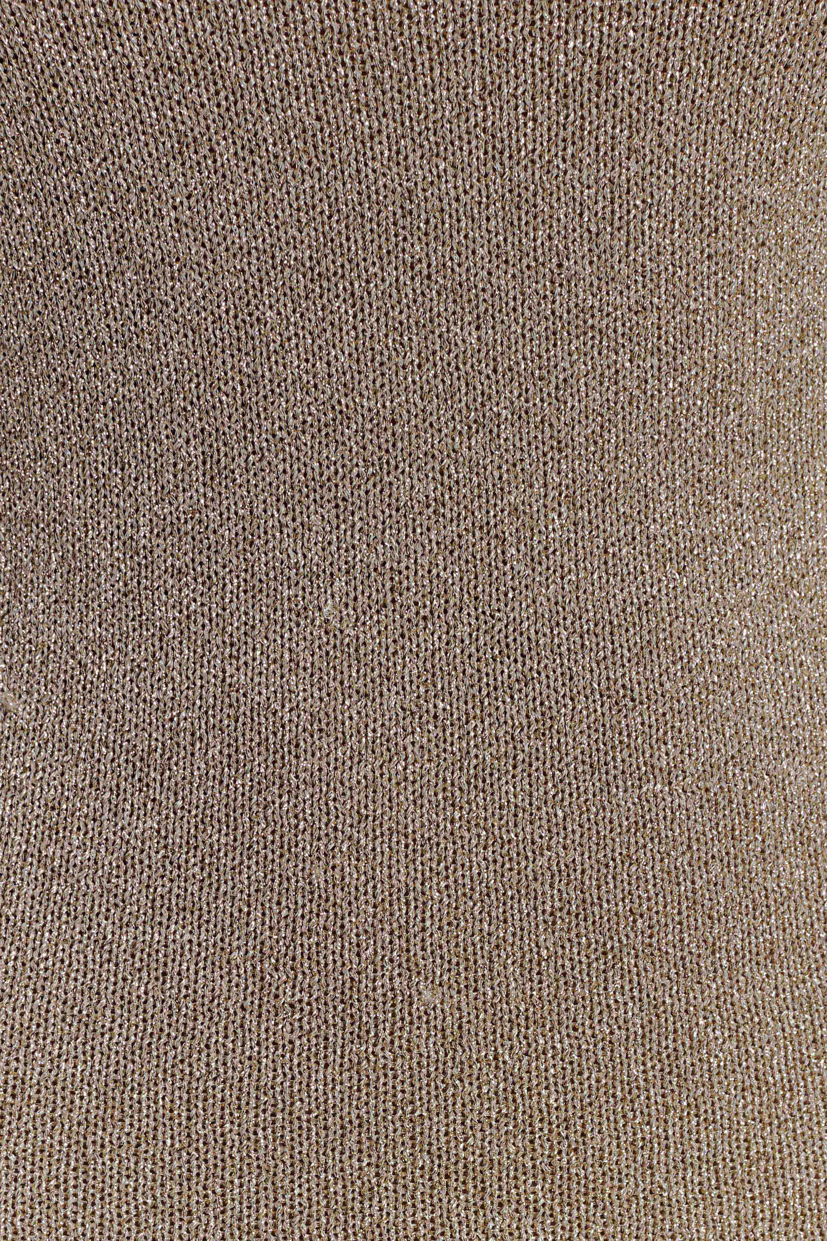 Sandrine Lurex Knit Maxi Dress Gold