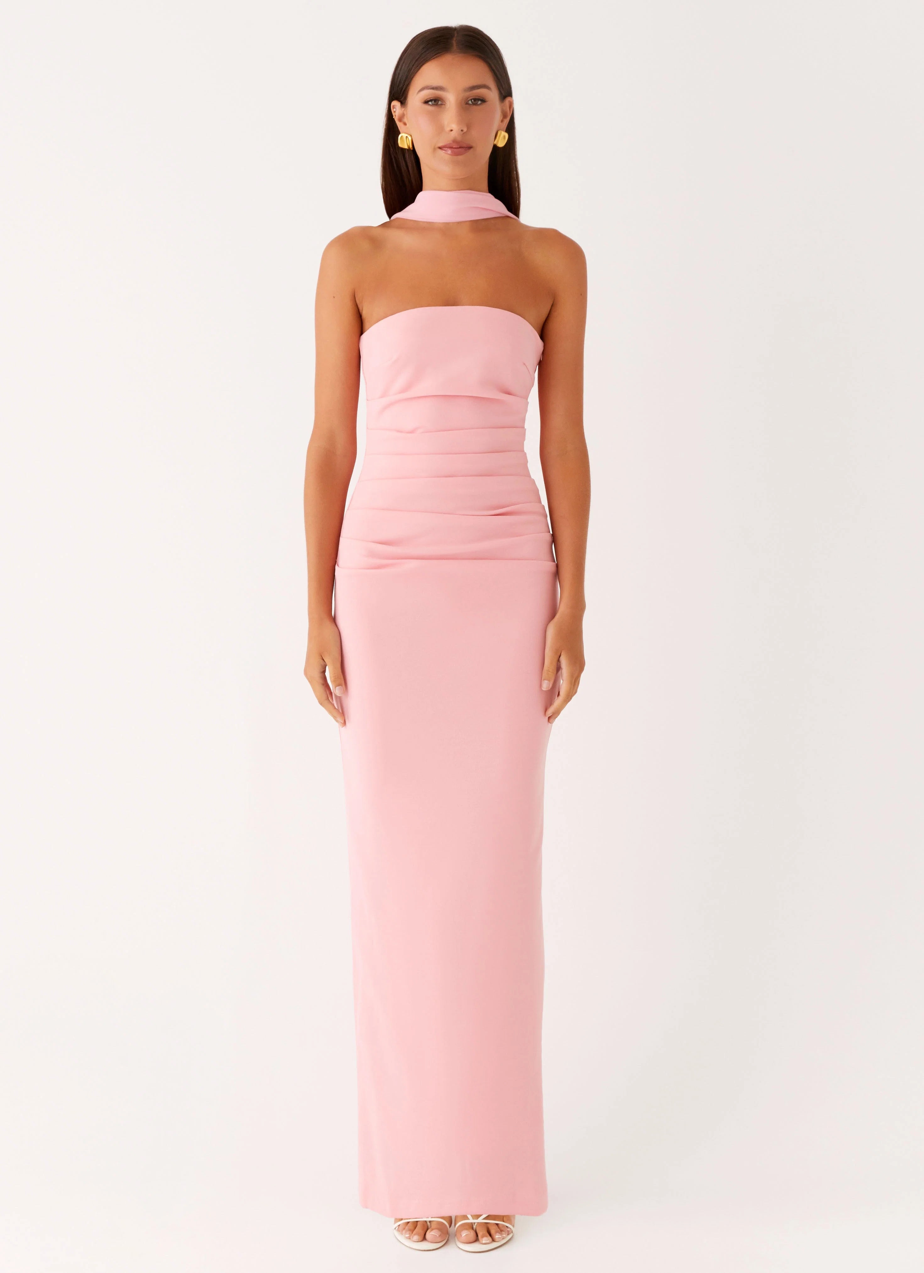 Libra Maxi Dress Pink