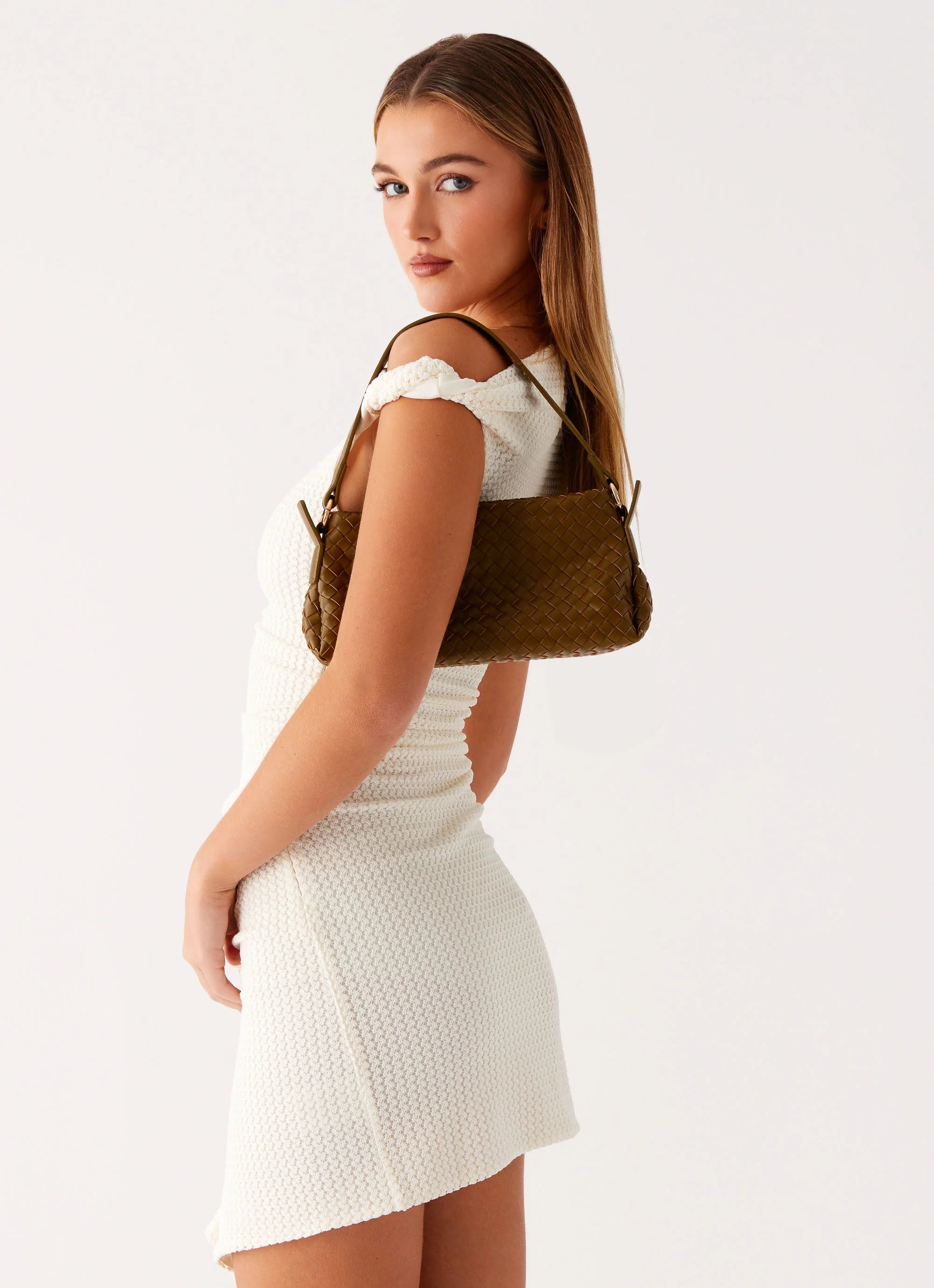 Merisa Shoulder Bag Khaki