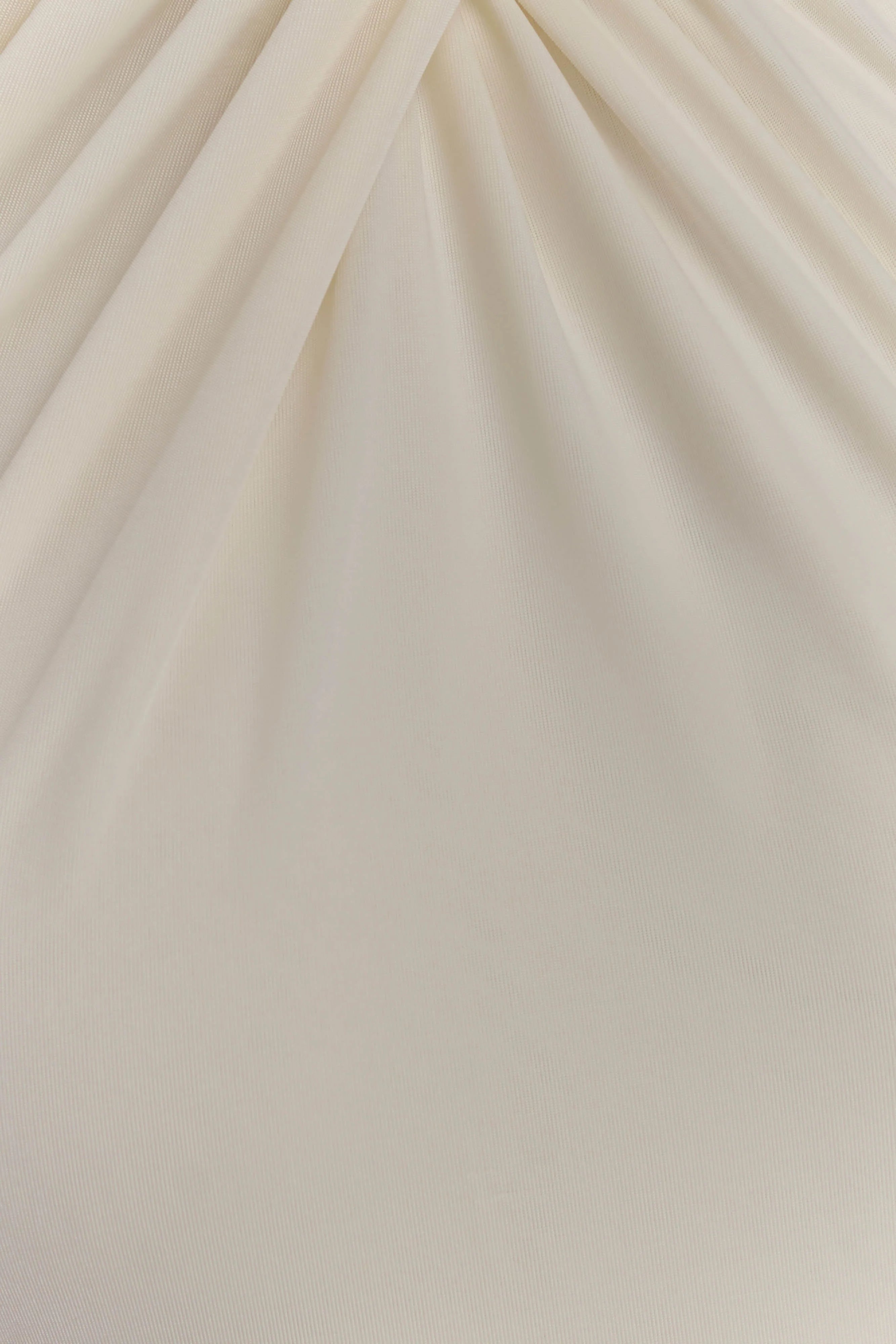 Elyna Slinky Halter Maxi Dress Ivory