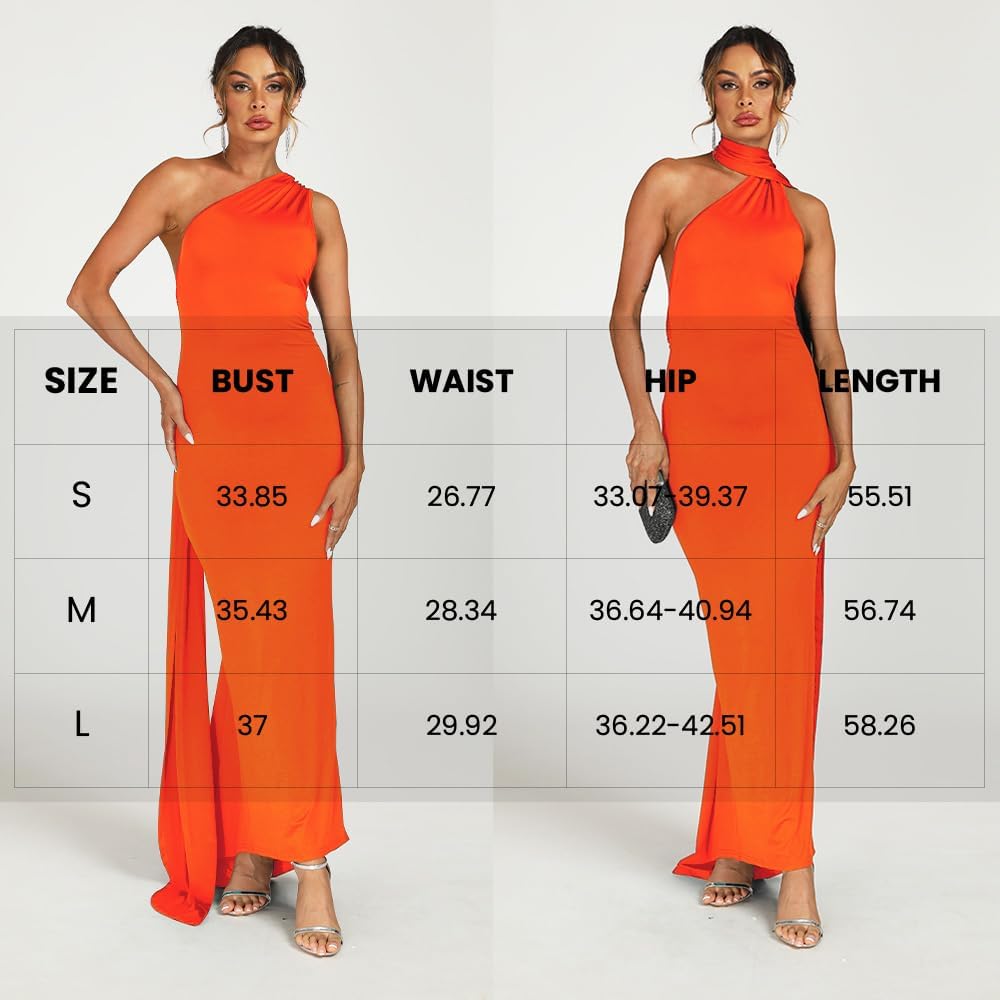 Women Sexy Backless Dress Bodycon Sleeveless Open Back Maxi Dress Formal Cocktail Wedding Guest