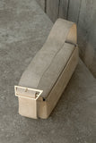 Maria Faux Suede Shoulder Bag Stone
