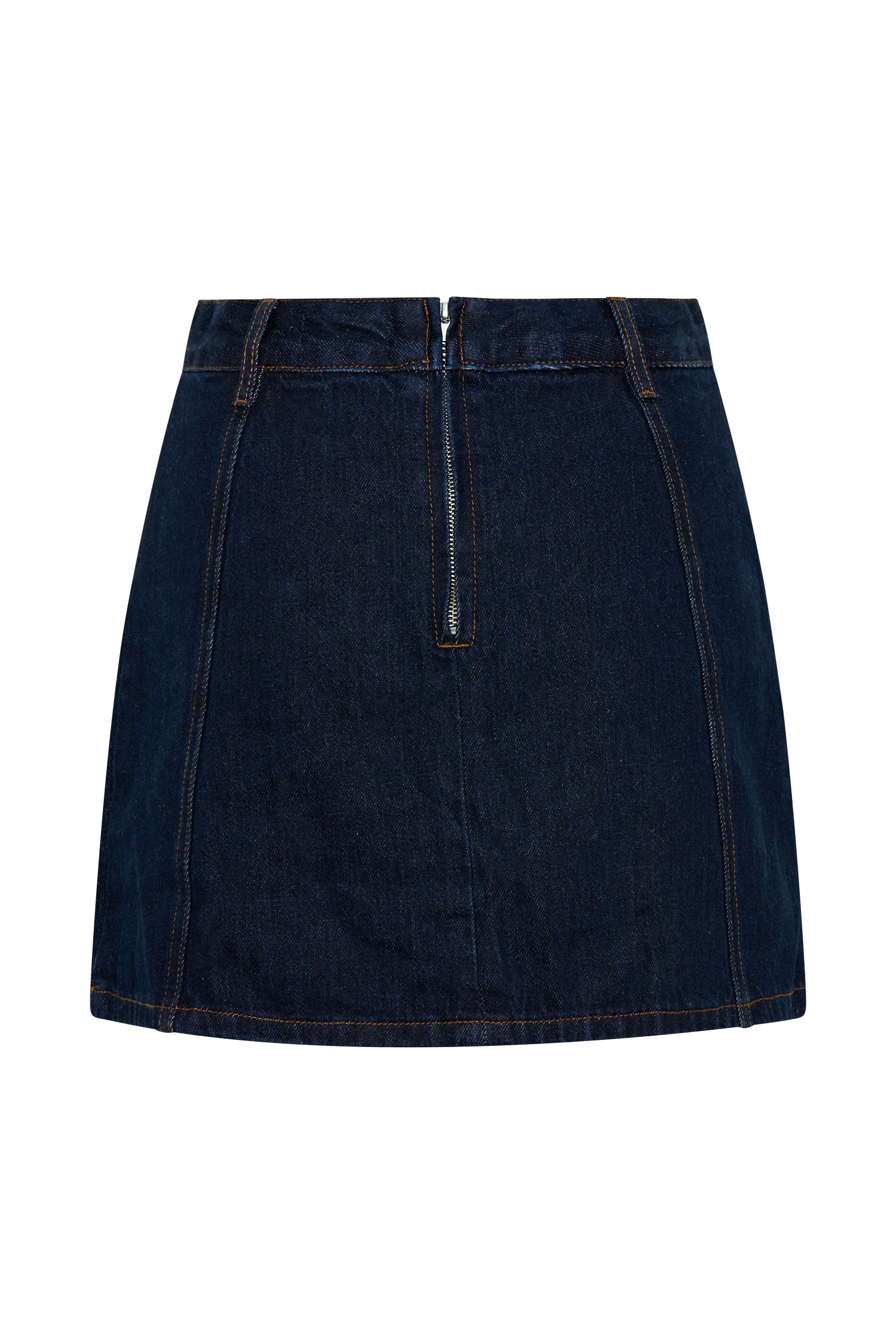 Rosalyn Mini Denim Skort Indigo Blue