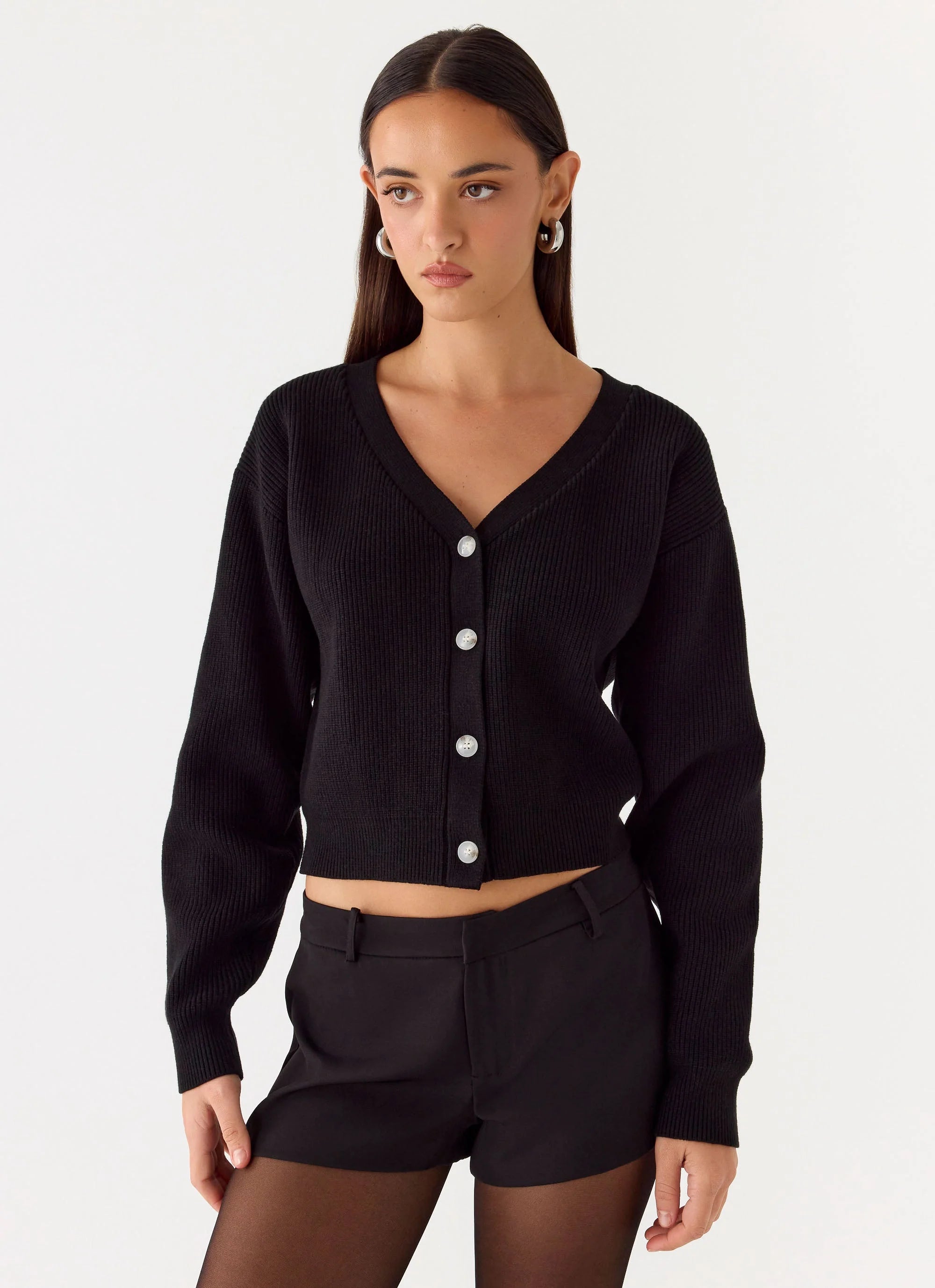 Orla Knit Sweater Black