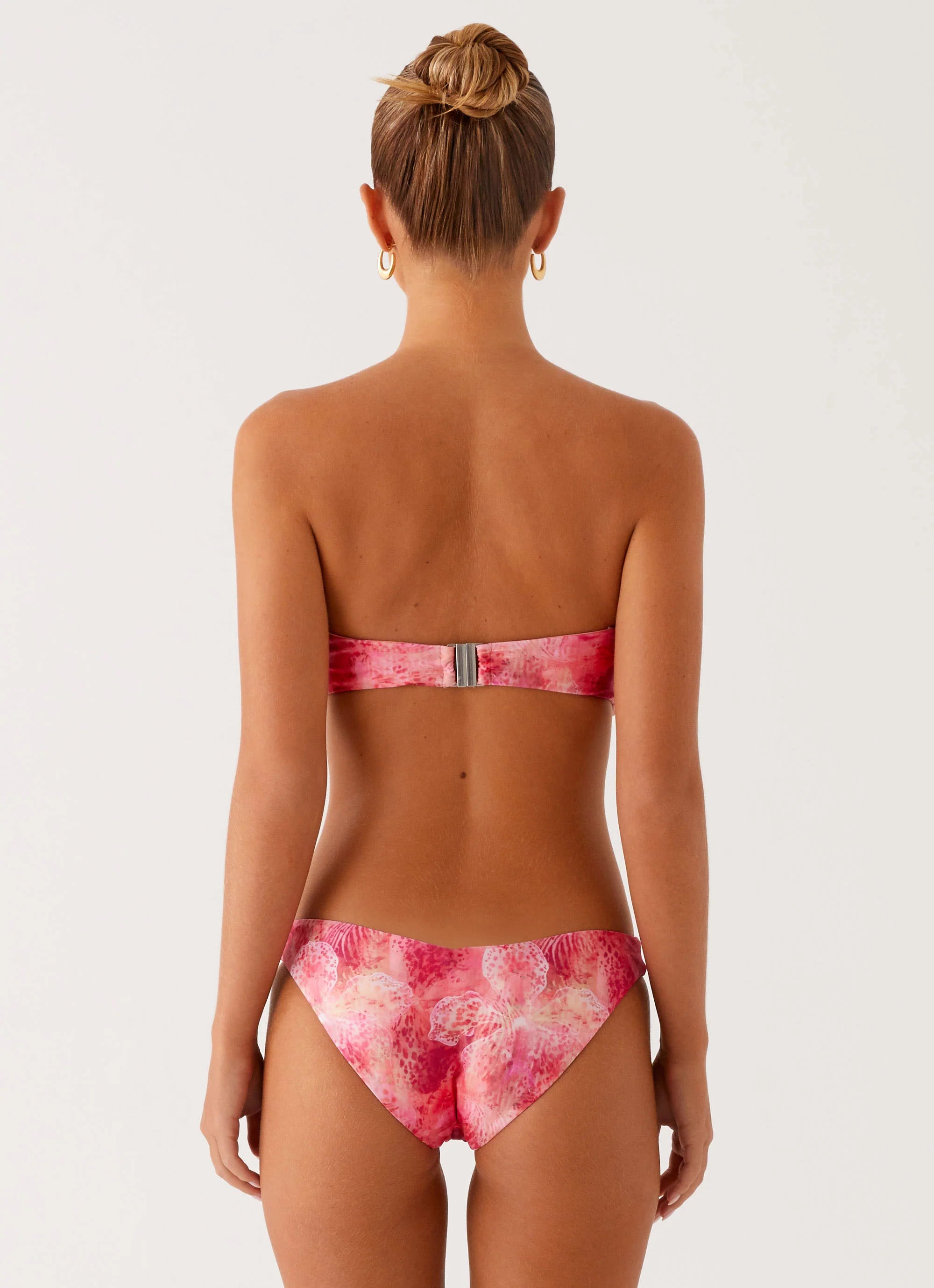 Delta Bandeau Bikini Top Flamingo Fling
