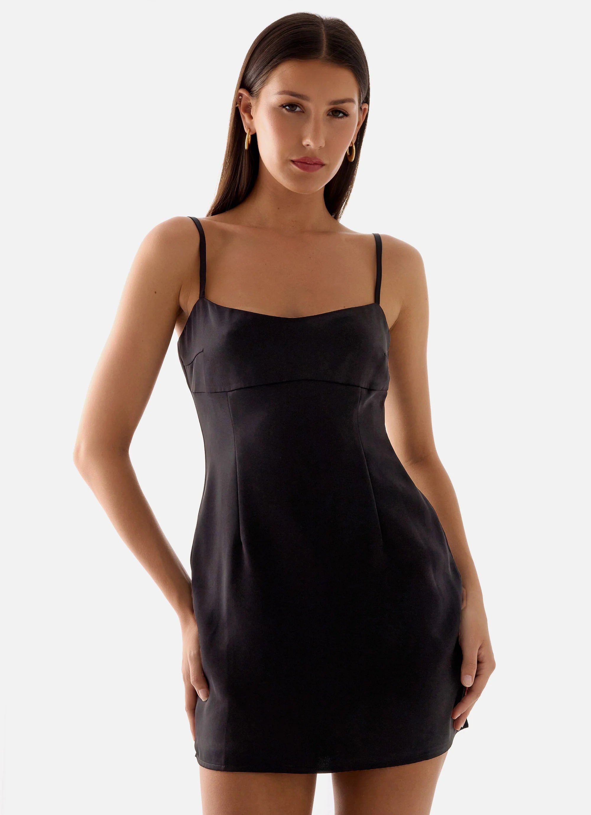 Clementine Mini Dress Black