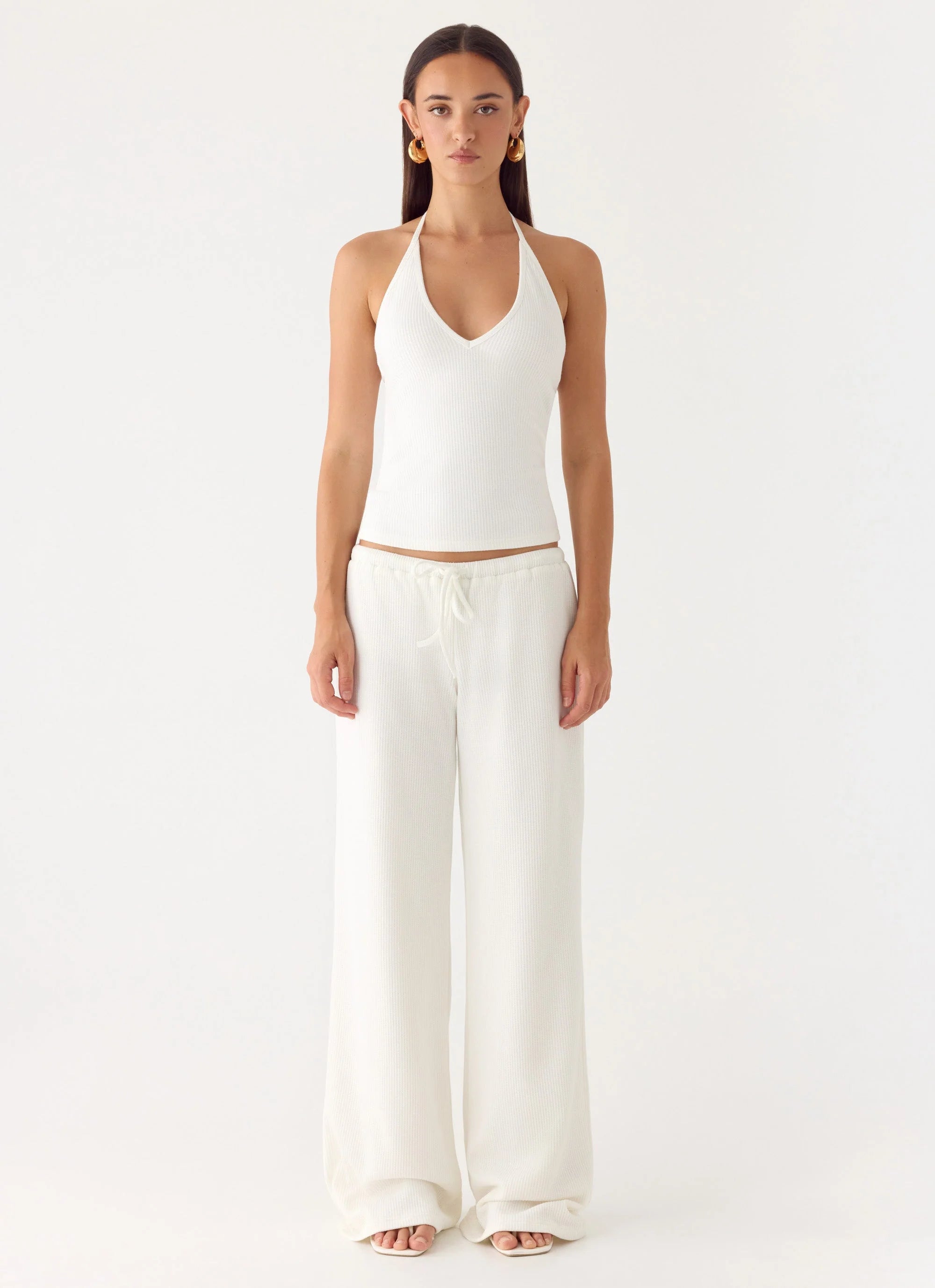 Henry Halter Top Ivory