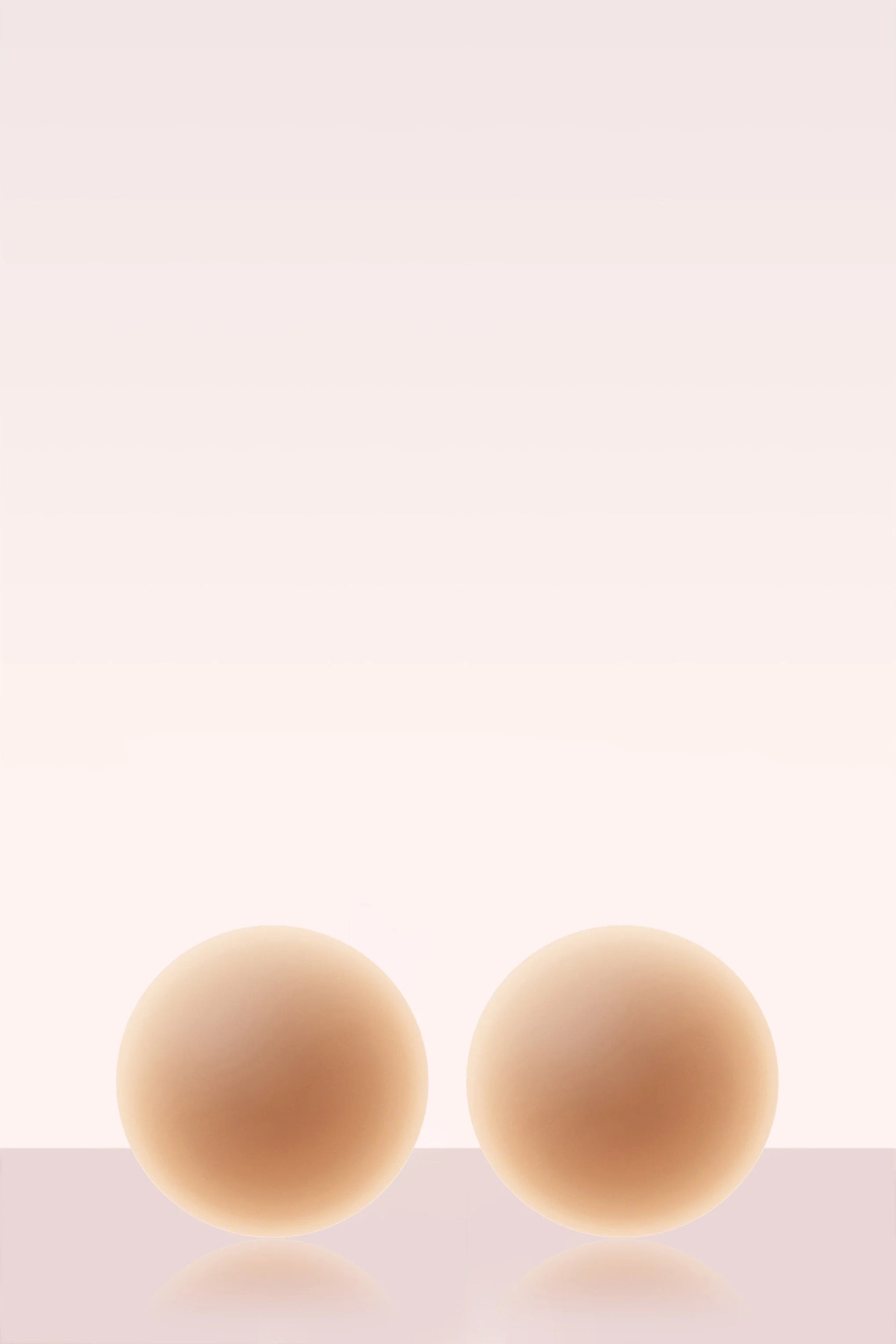 No Show NOOD Round Nipple Covers 3 Inch No5