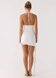 Keep A Beat Mini Dress Ivory