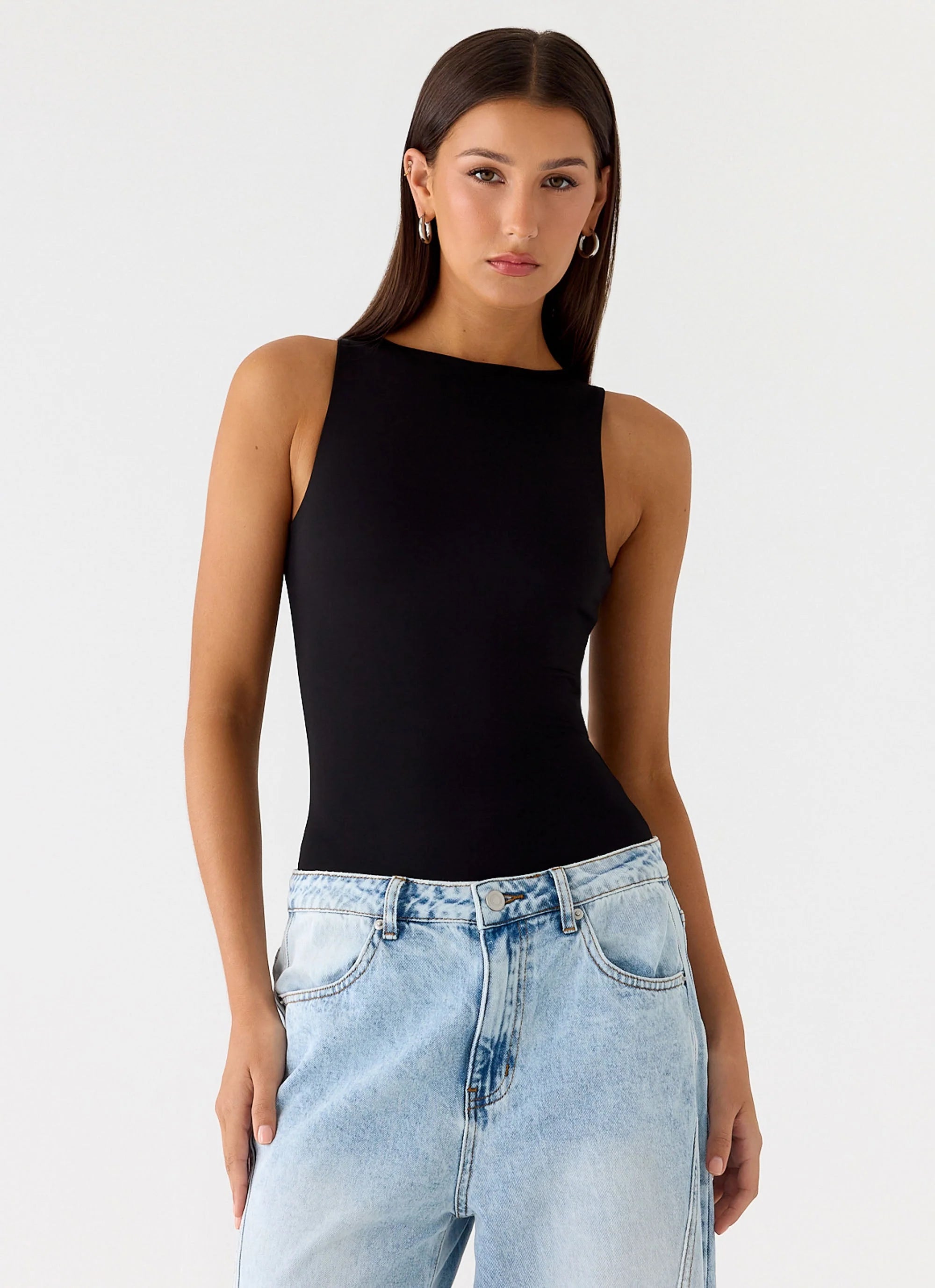 Vincenza Bodysuit Black