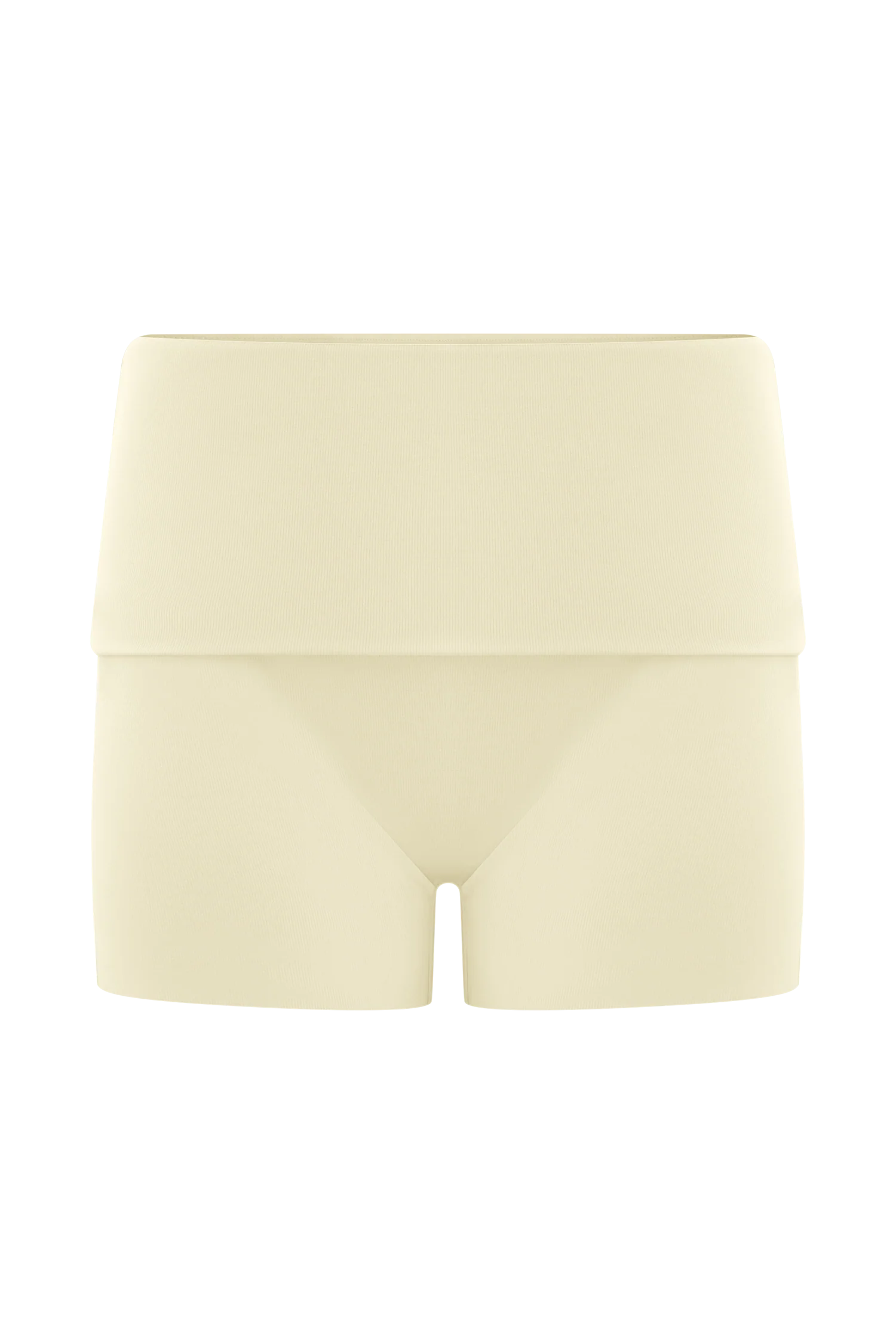 Birdie Fold Over Shorts Ivory